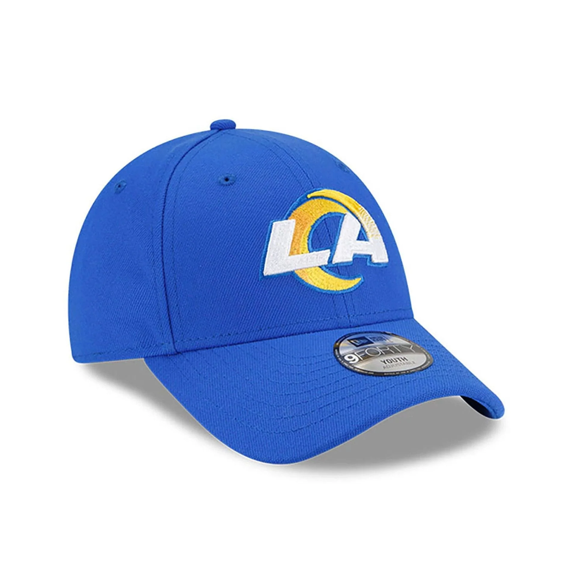 LA Rams Youth The League Blue 9FORTY Adjustable Cap - Image 3
