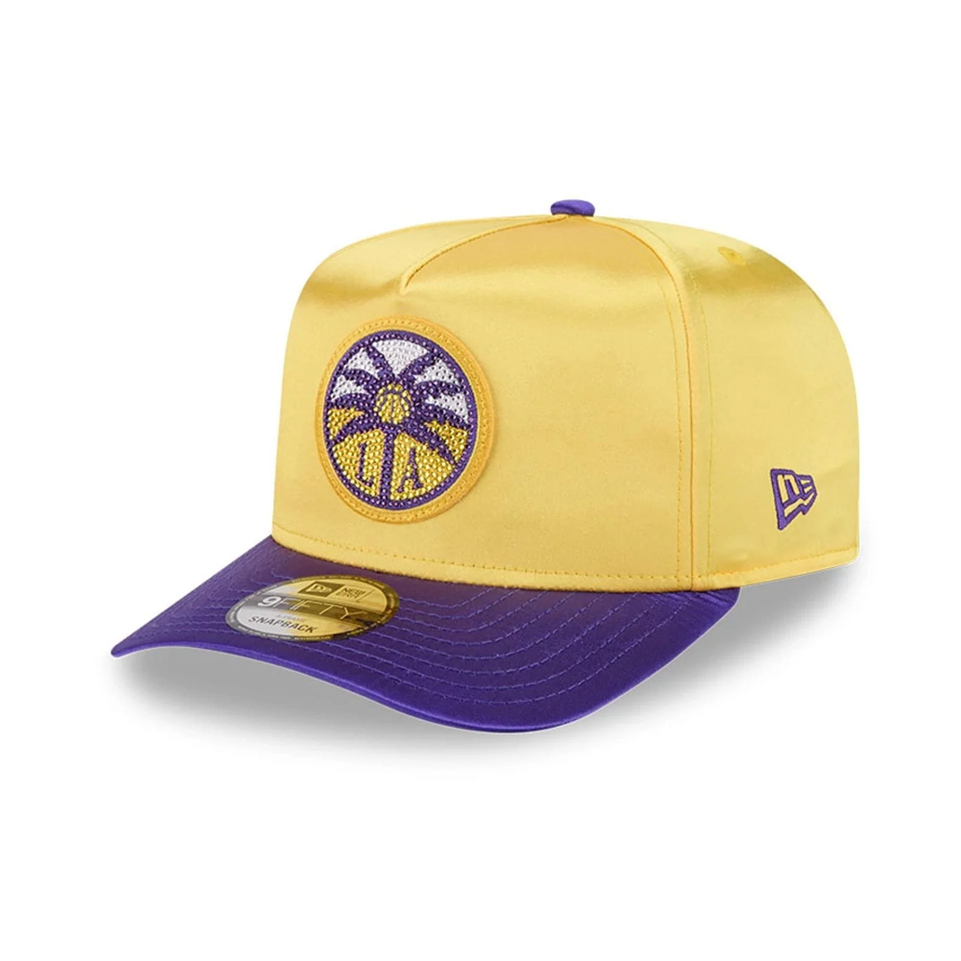 LA Sparks WNBA Draft 2026 Yellow 9FIFTY A-Frame Snapback Adjustable Cap - Image 4