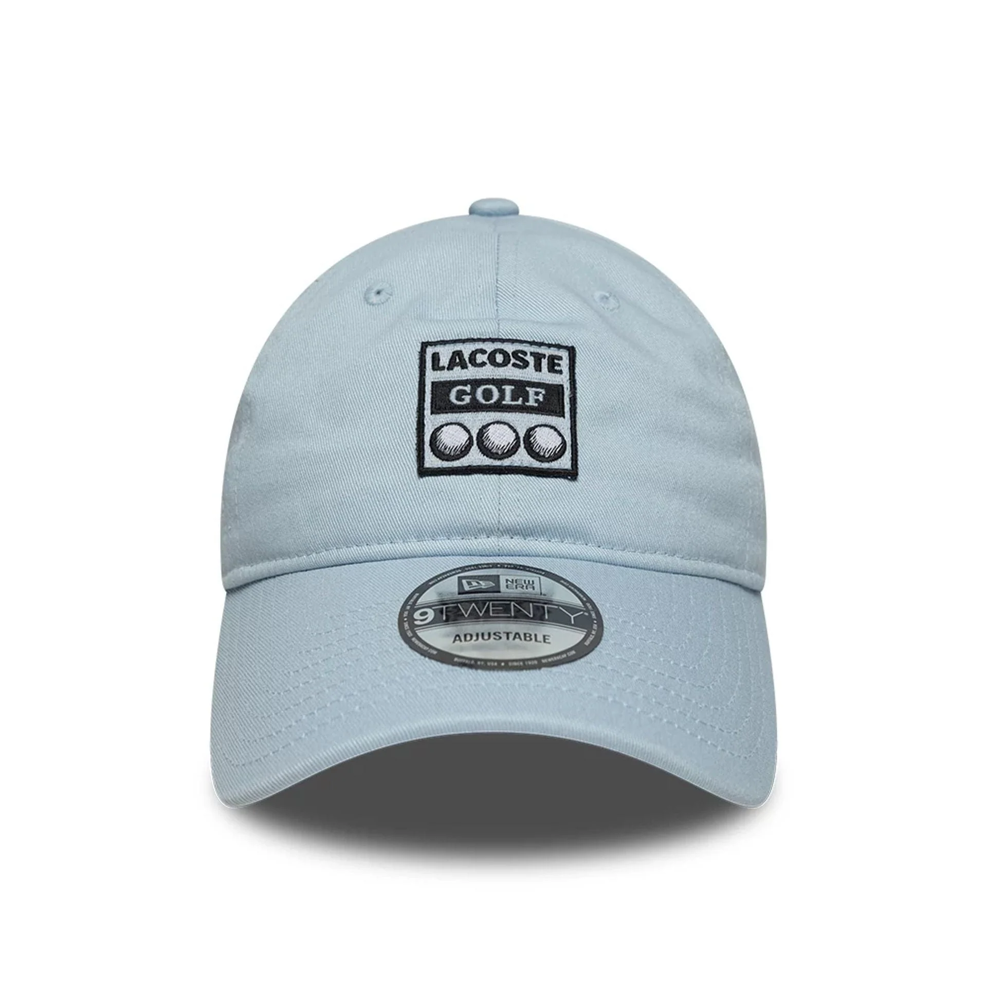 Lacoste X New Era Pastel Blue 9TWENTY Adjustable Cap - Image 2