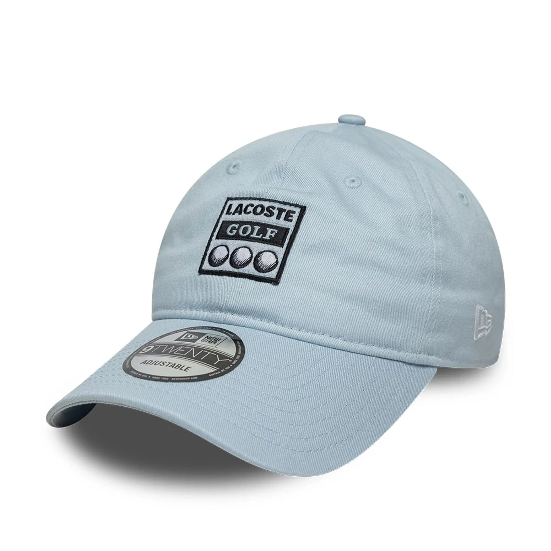 Lacoste X New Era Pastel Blue 9TWENTY Adjustable Cap - Image 3