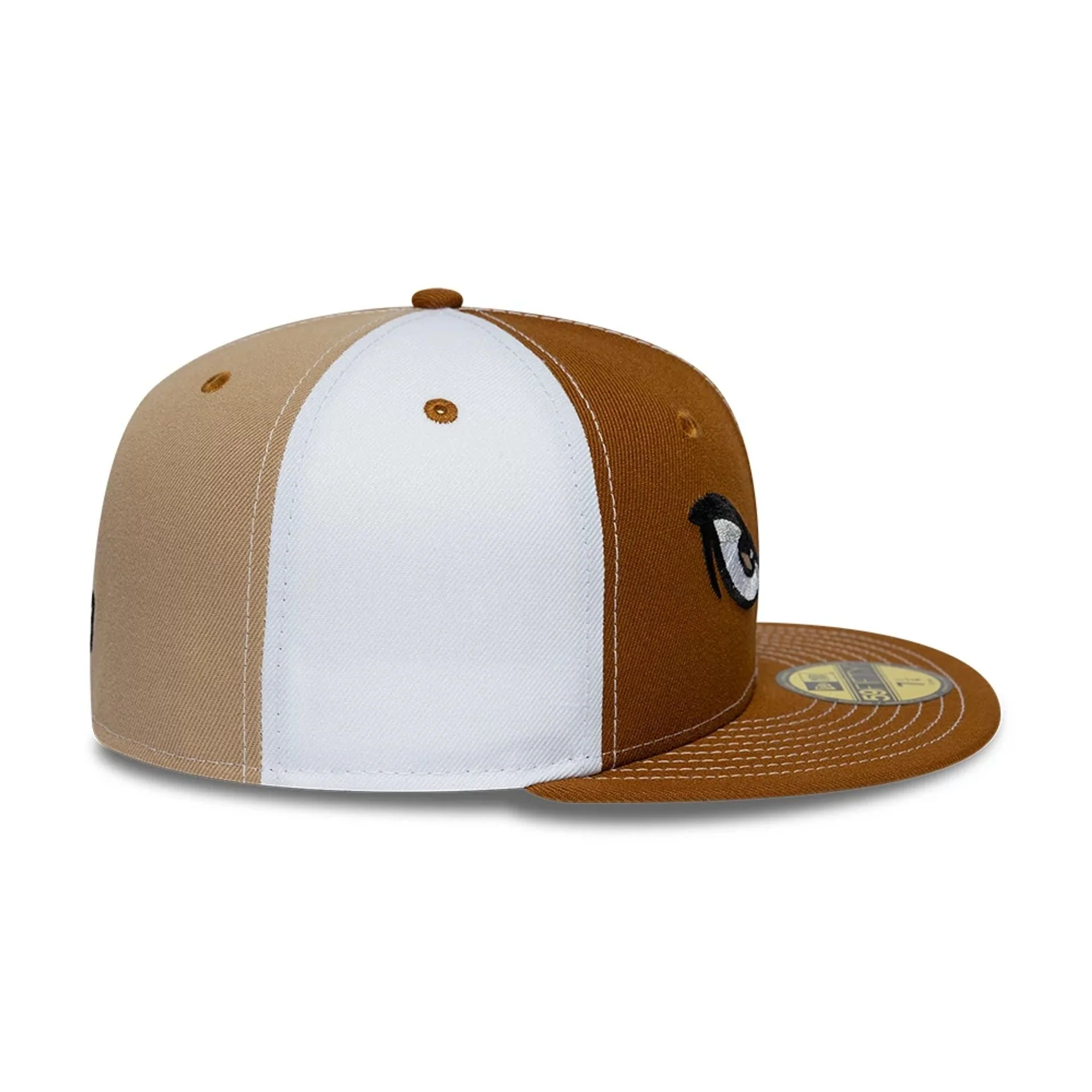 Lake Elsinore Storm MiLB Pinwheel Cream 59FIFTY Fitted Cap - Image 7
