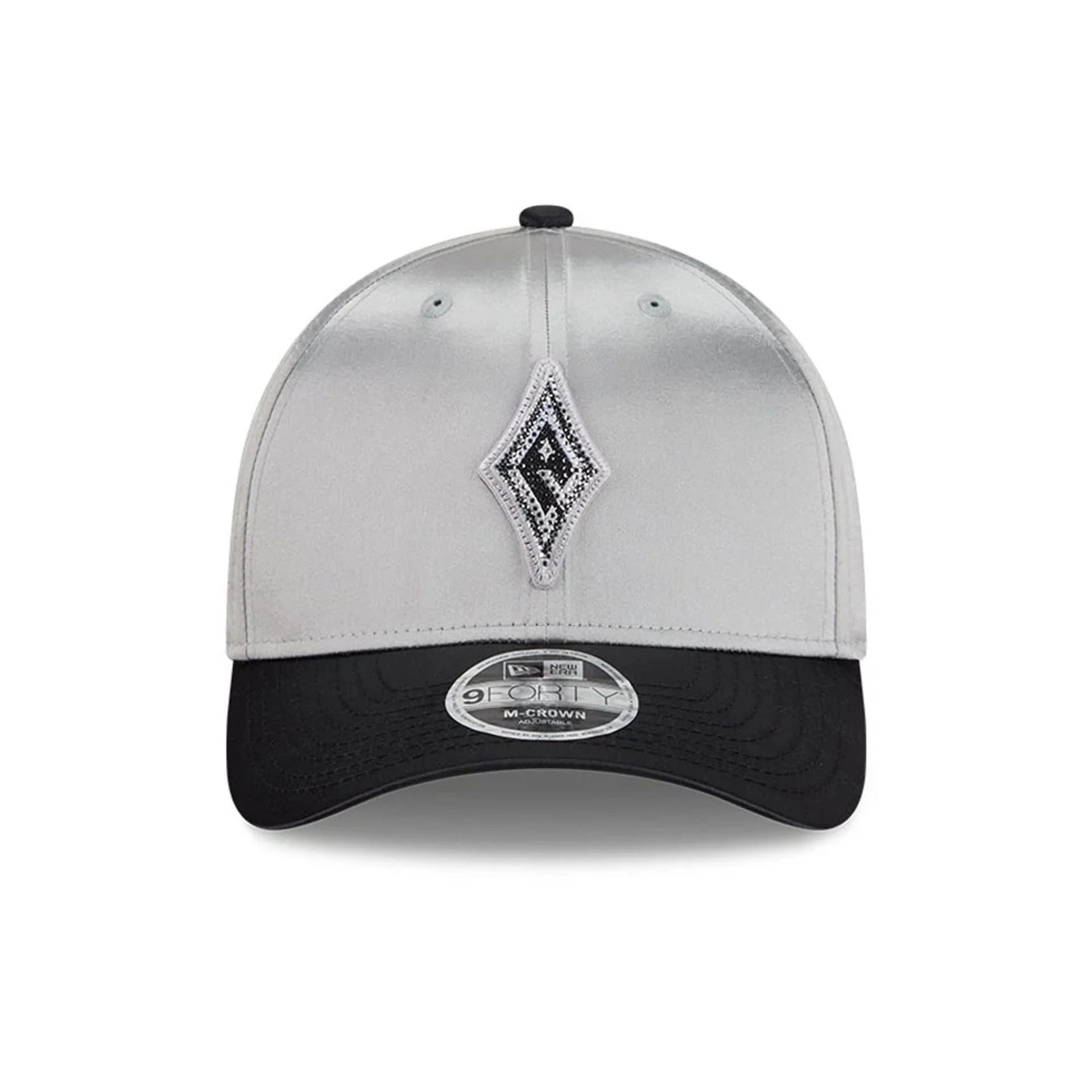 Las Vegas Aces WNBA Draft 2026 Silver 9FORTY M-Crown Adjustable Cap - Image 2