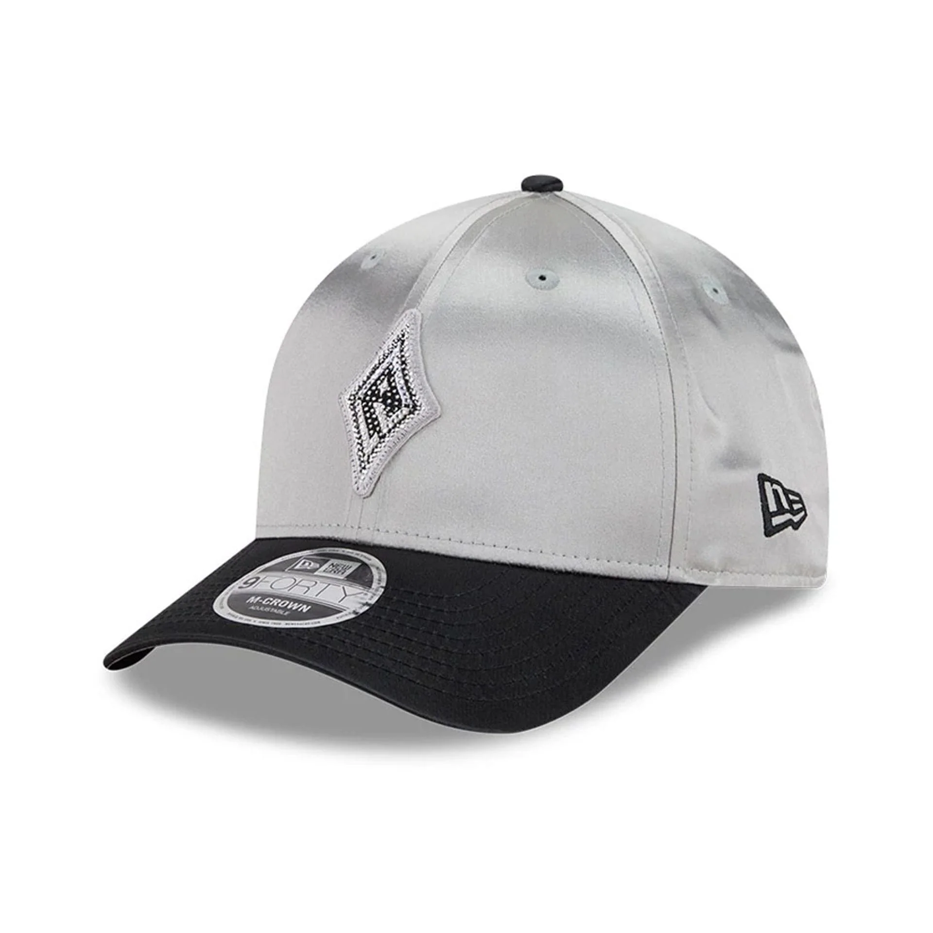 Las Vegas Aces WNBA Draft 2026 Silver 9FORTY M-Crown Adjustable Cap - Image 3