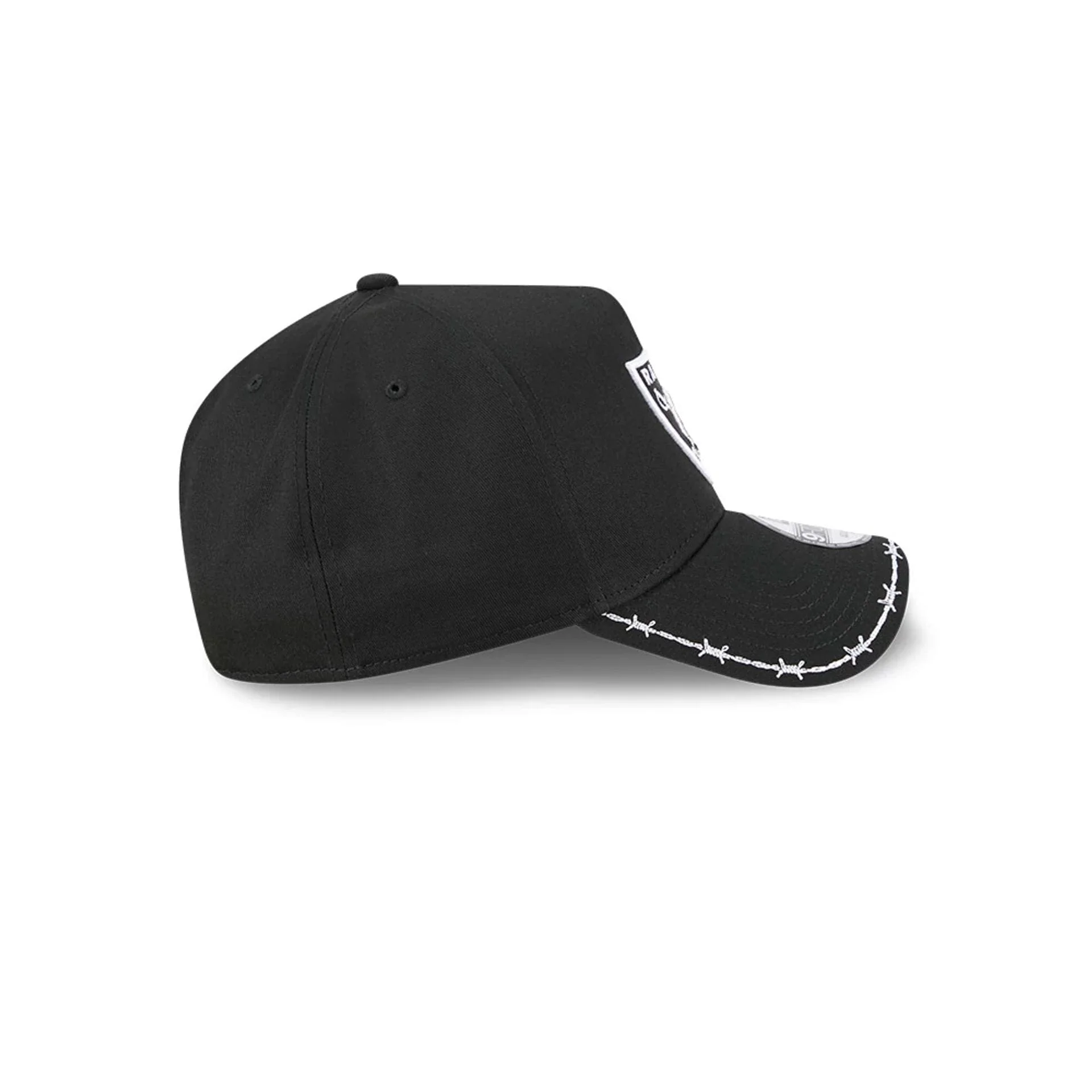 Las Vegas Raiders MLB Barb Visor Black 9FORTY A-Frame Adjustable Cap - Image 6