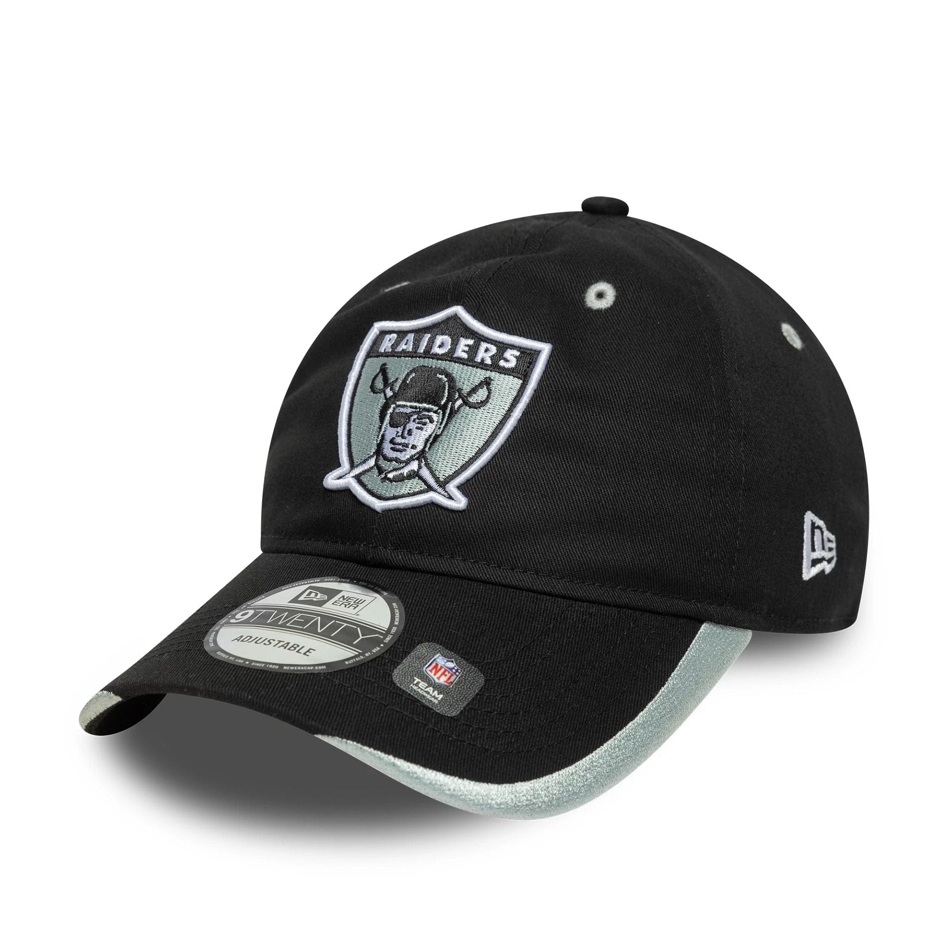 Las Vegas Raiders NFL Black 9TWENTY Adjustable Cap - Image 3
