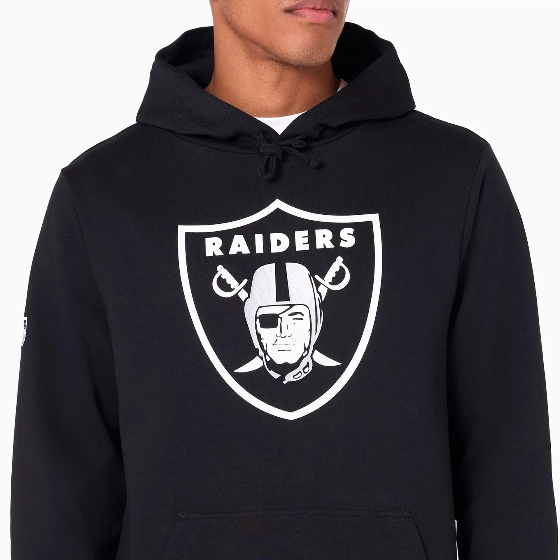 Las Vegas Raiders NFL Black Pullover Hoodie - Image 3
