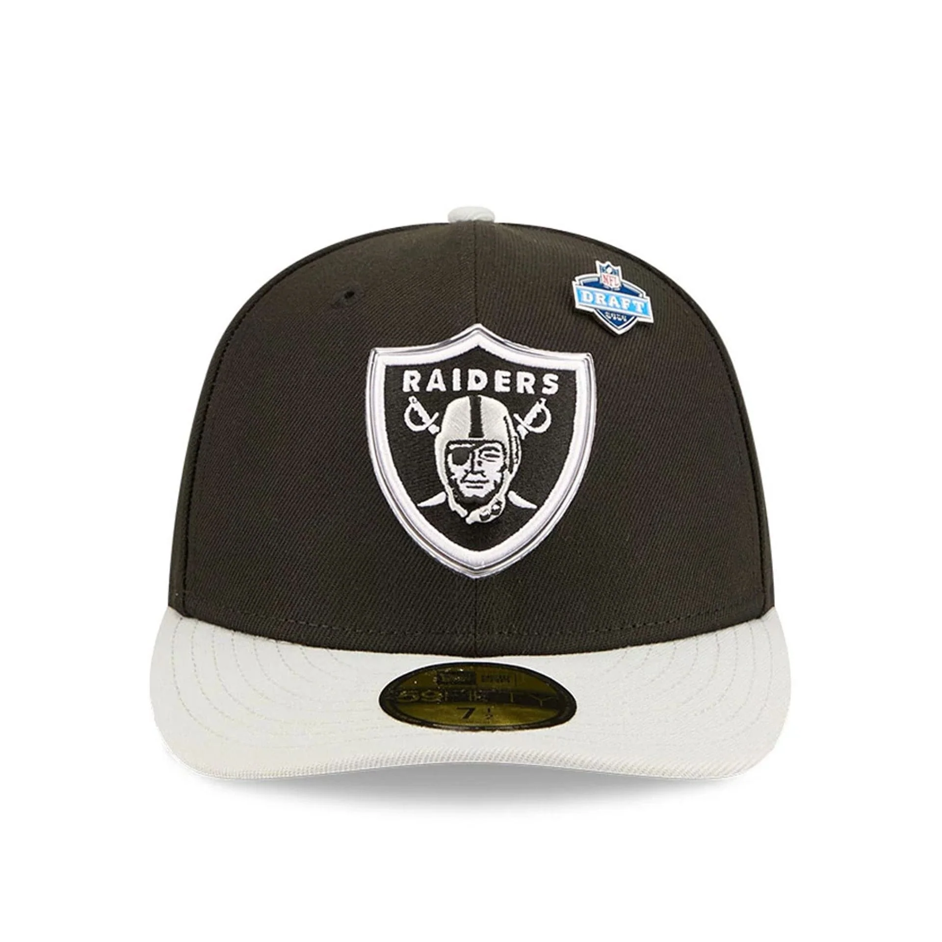 Las Vegas Raiders NFL Draft 2026 Black 59FIFTY Fitted Cap - Image 3