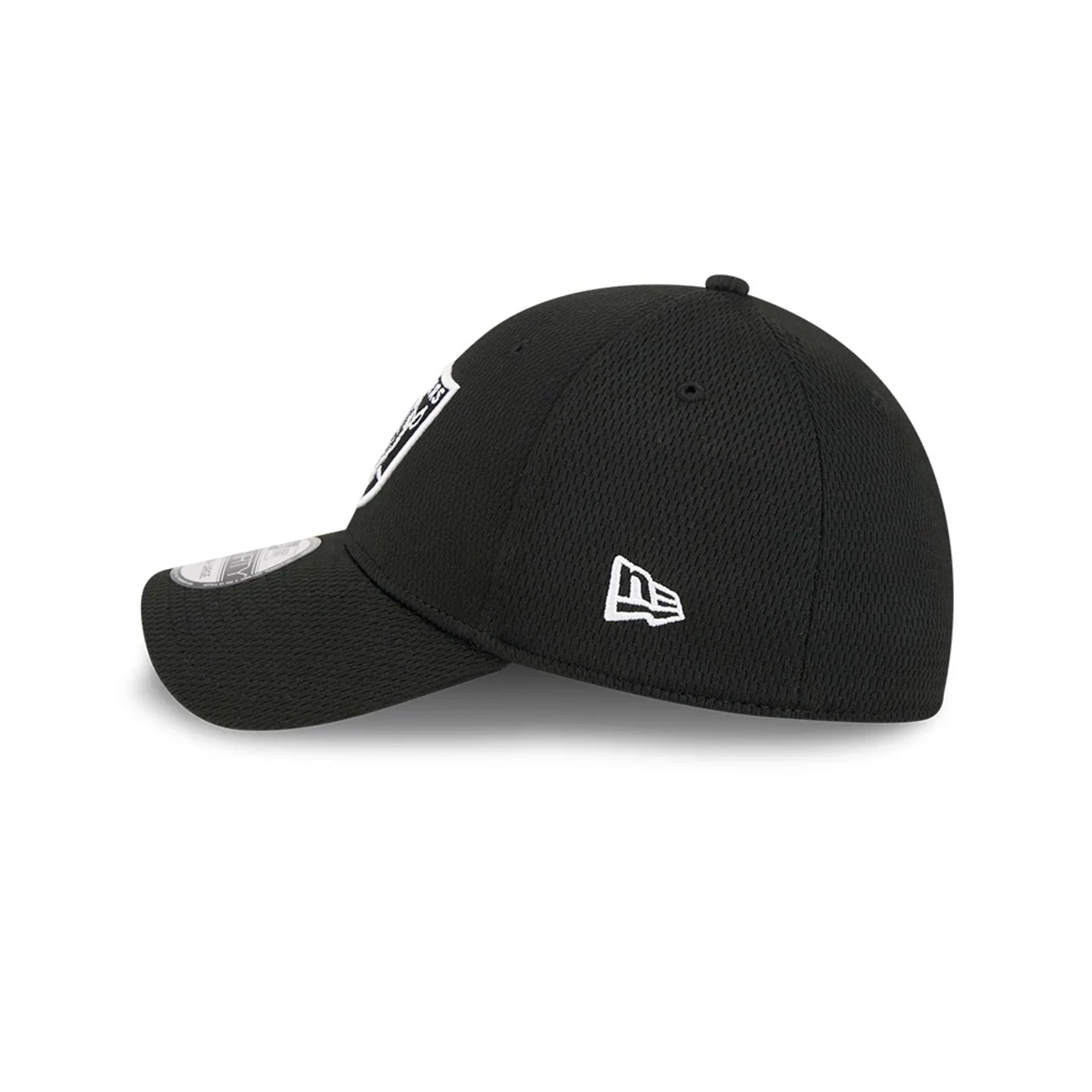 Las Vegas Raiders NFL Evergreen Black 39THIRTY Stretch Fit Cap - Image 5