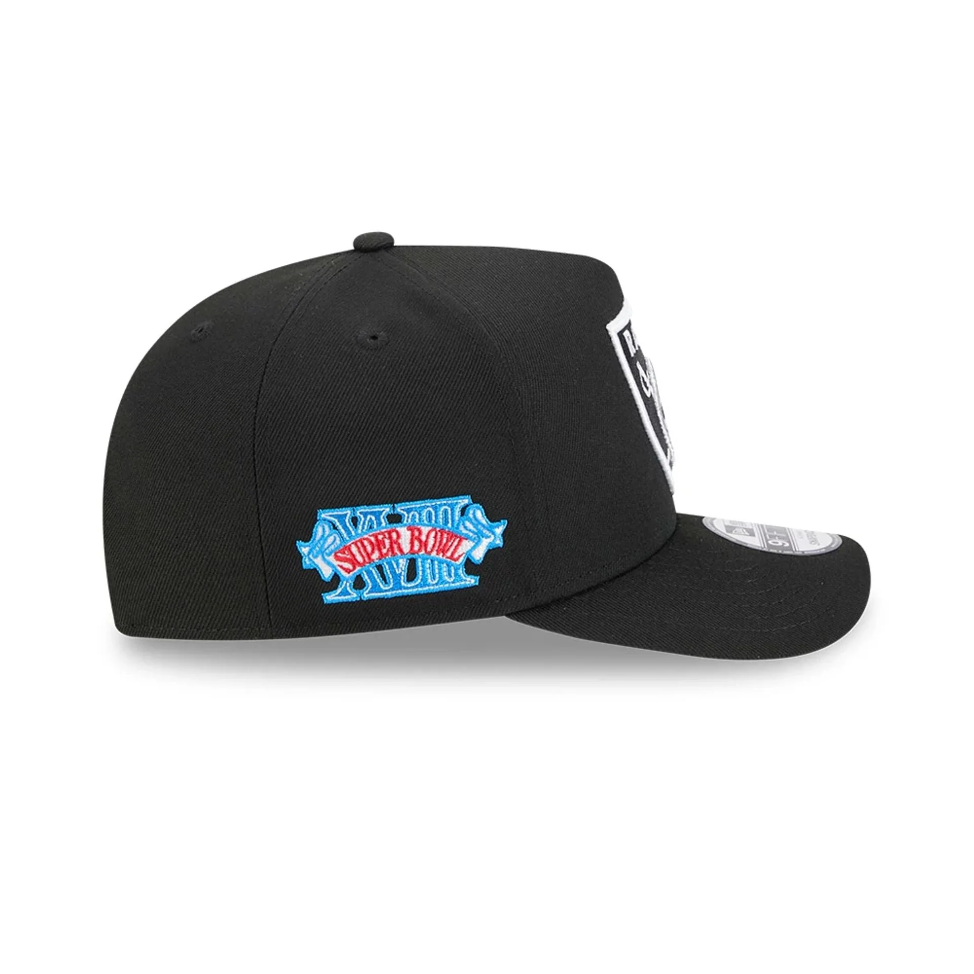 Las Vegas Raiders NFL Evergreen Black 9FIFTY A-Frame Snapback Adjustable Cap - Image 5