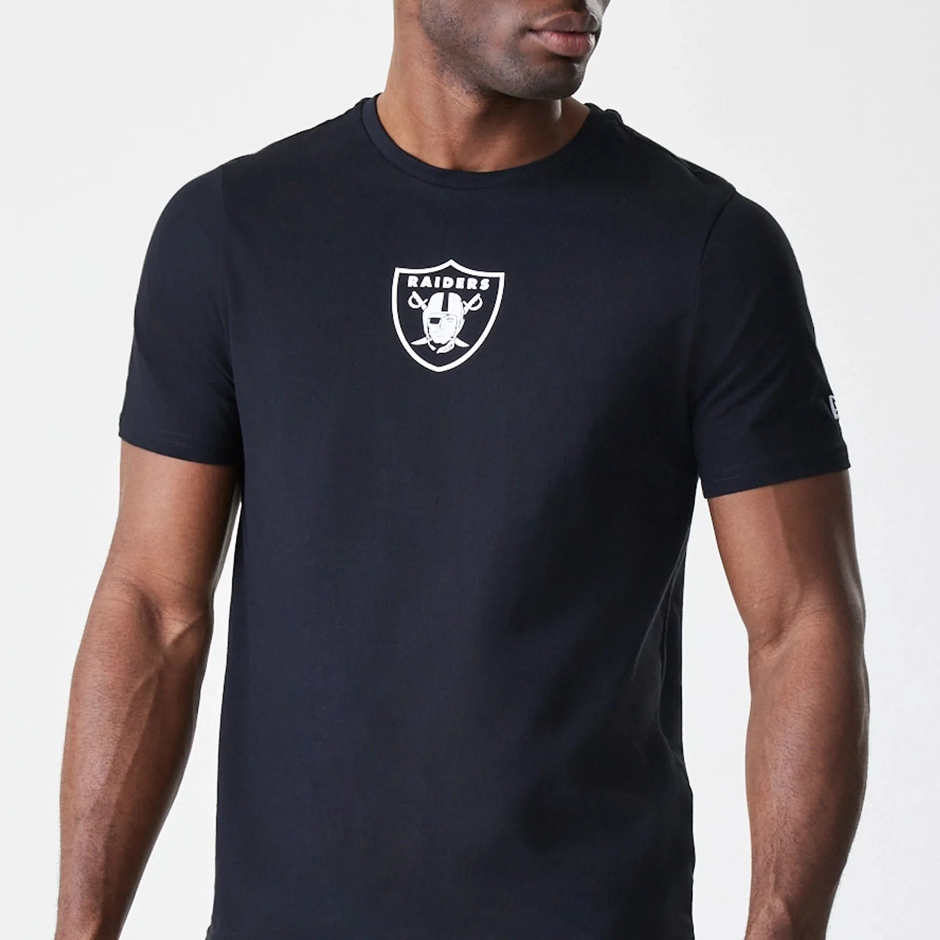 Las Vegas Raiders NFL Logo Black T-Shirt - Image 3
