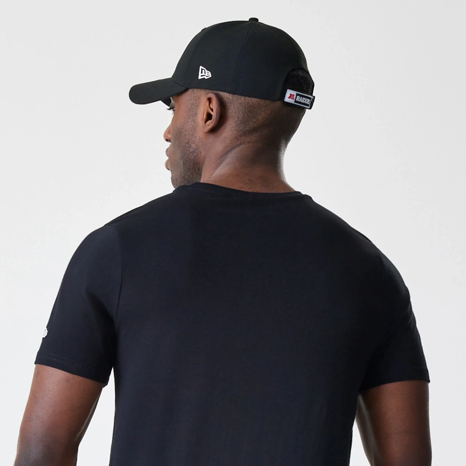 Las Vegas Raiders NFL Logo Black T-Shirt - Image 7