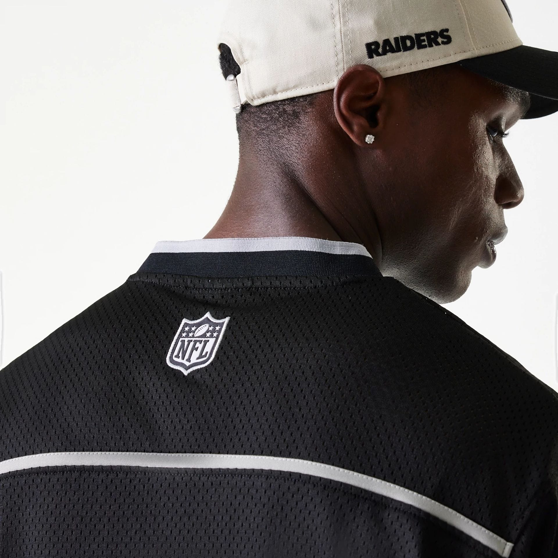 Las Vegas Raiders NFL Mesh Black Jersey - Image 4