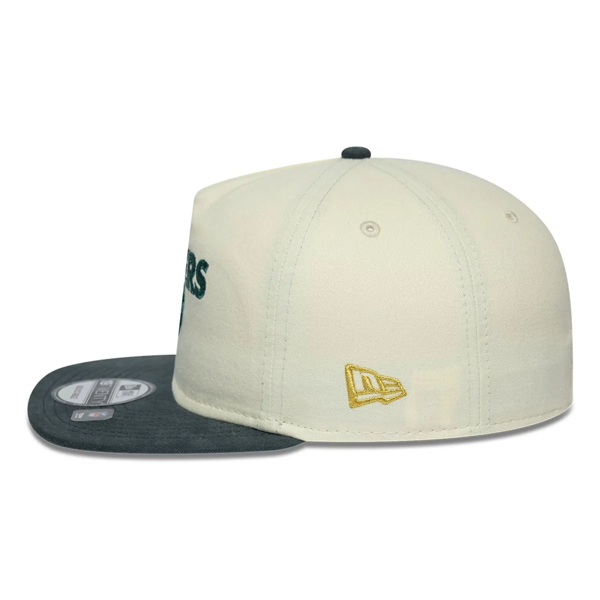 Las Vegas Raiders NFL Metallic Logo Cream 19TWENTY Adjustable Cap - Image 6