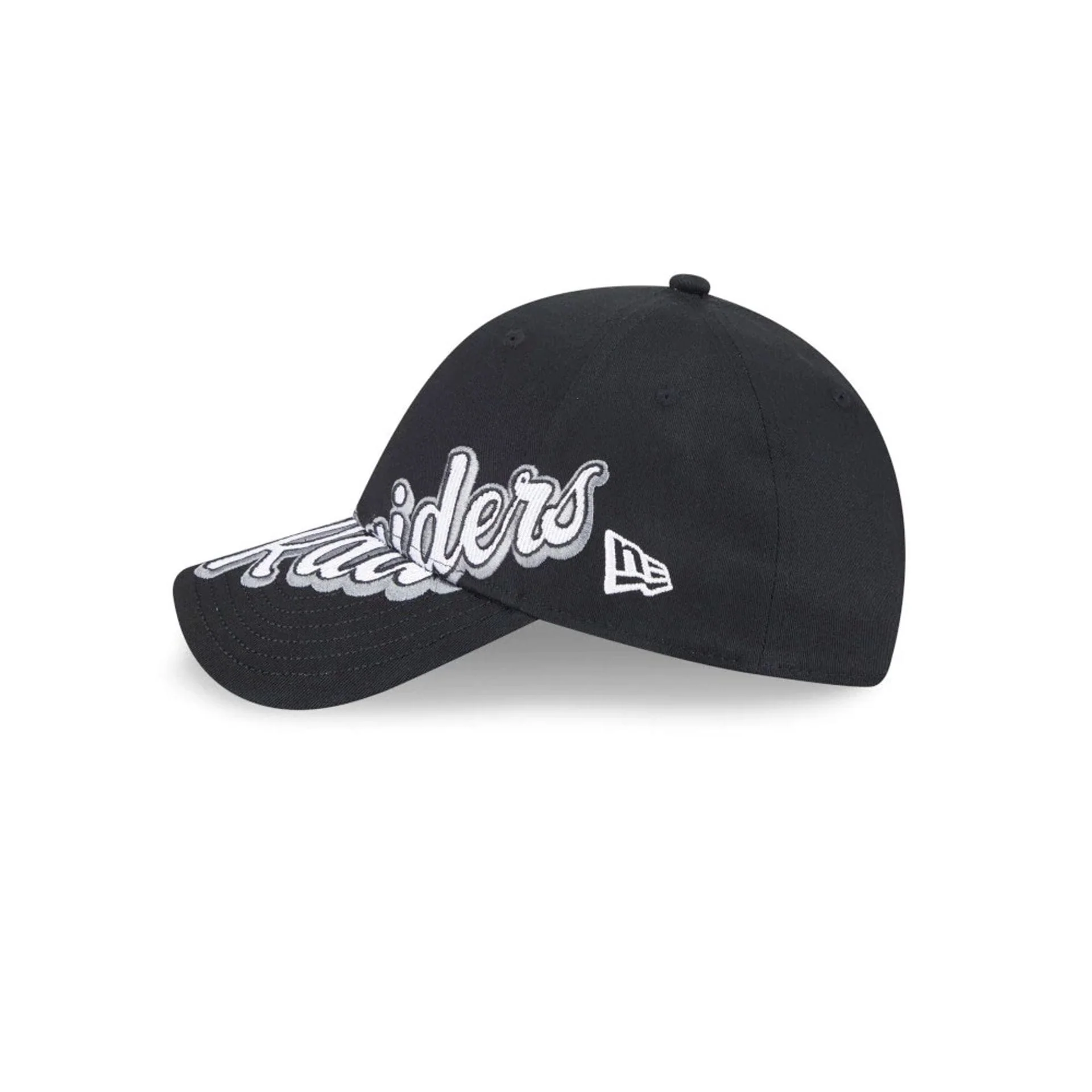 Las Vegas Raiders NFL Mix League Black 9FORTY Adjustable Cap - Image 5