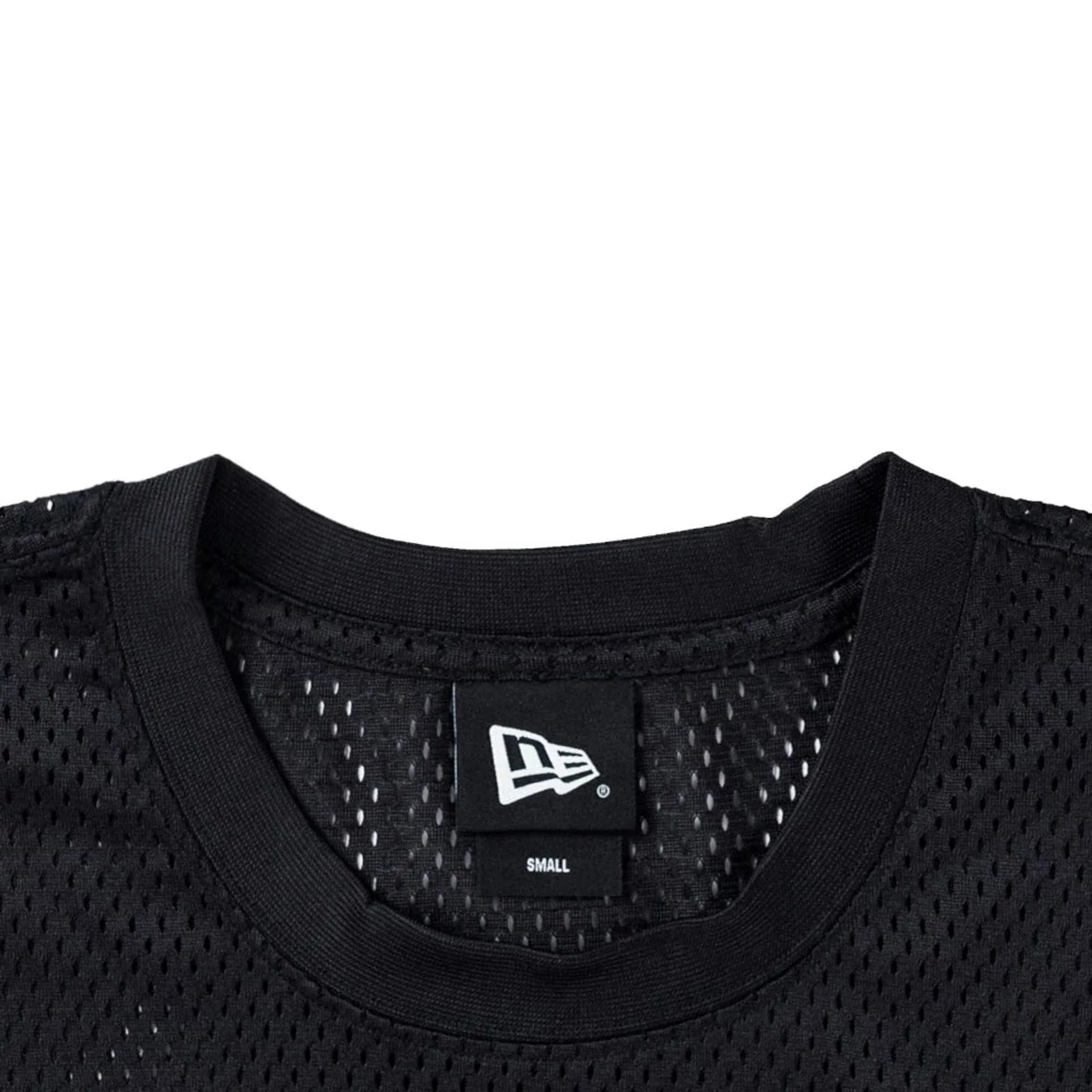 Las Vegas Raiders NFL Mix League Black Oversized Mesh T-Shirt - Image 3