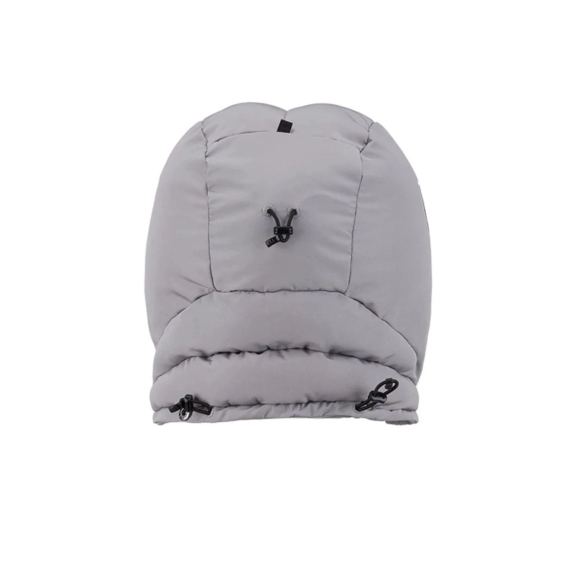 Las Vegas Raiders NFL Puffer Helmet Grey Trapper Hat - Image 5