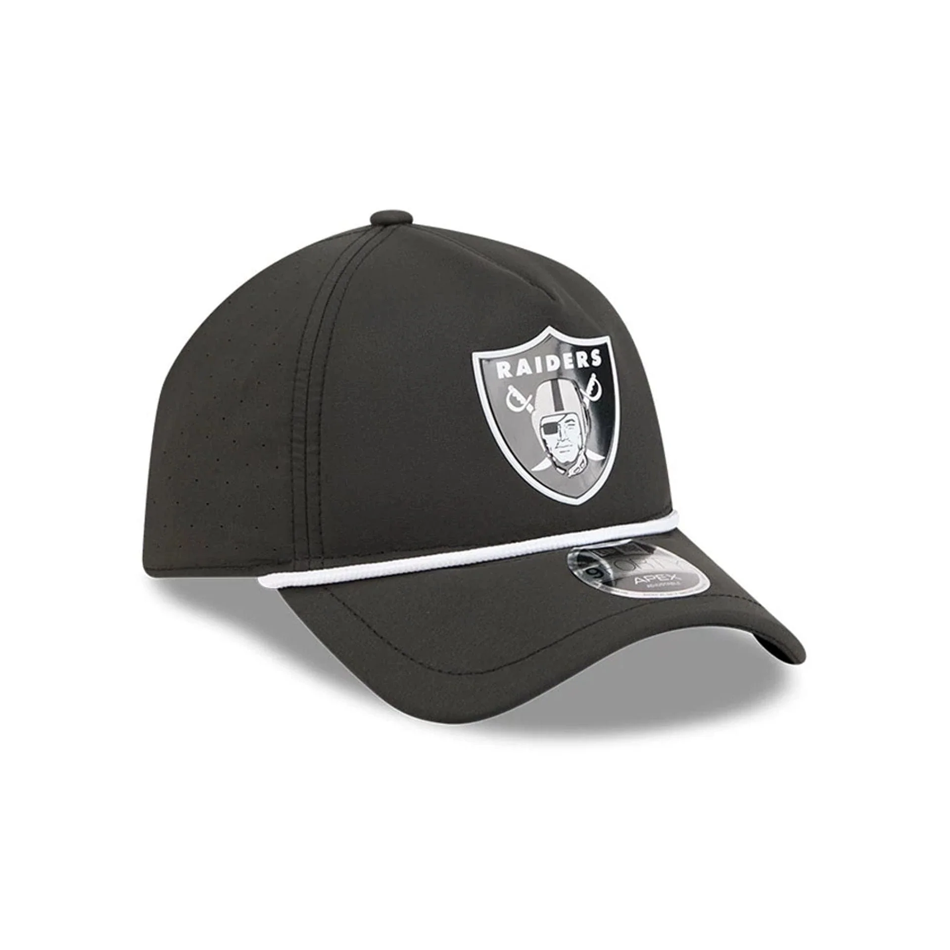 Las Vegas Raiders NFL Quickstrike Black 9FORTY Apex Adjustable Cap - Image 3