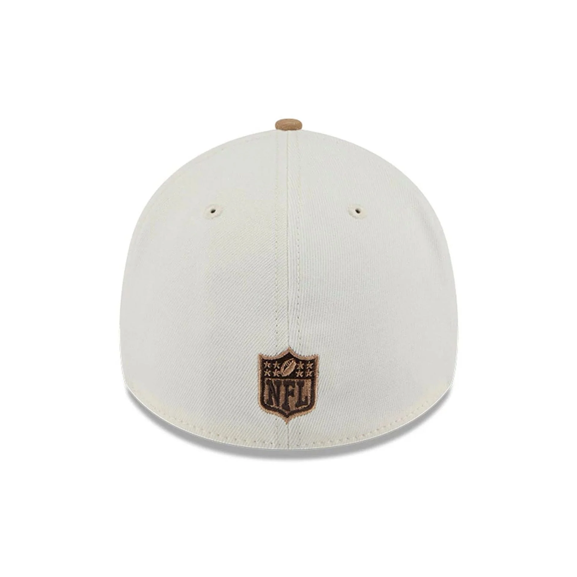 Las Vegas Raiders NFL Sandy Bay White 39THIRTY A-Frame Stretch Fit Cap - Image 7