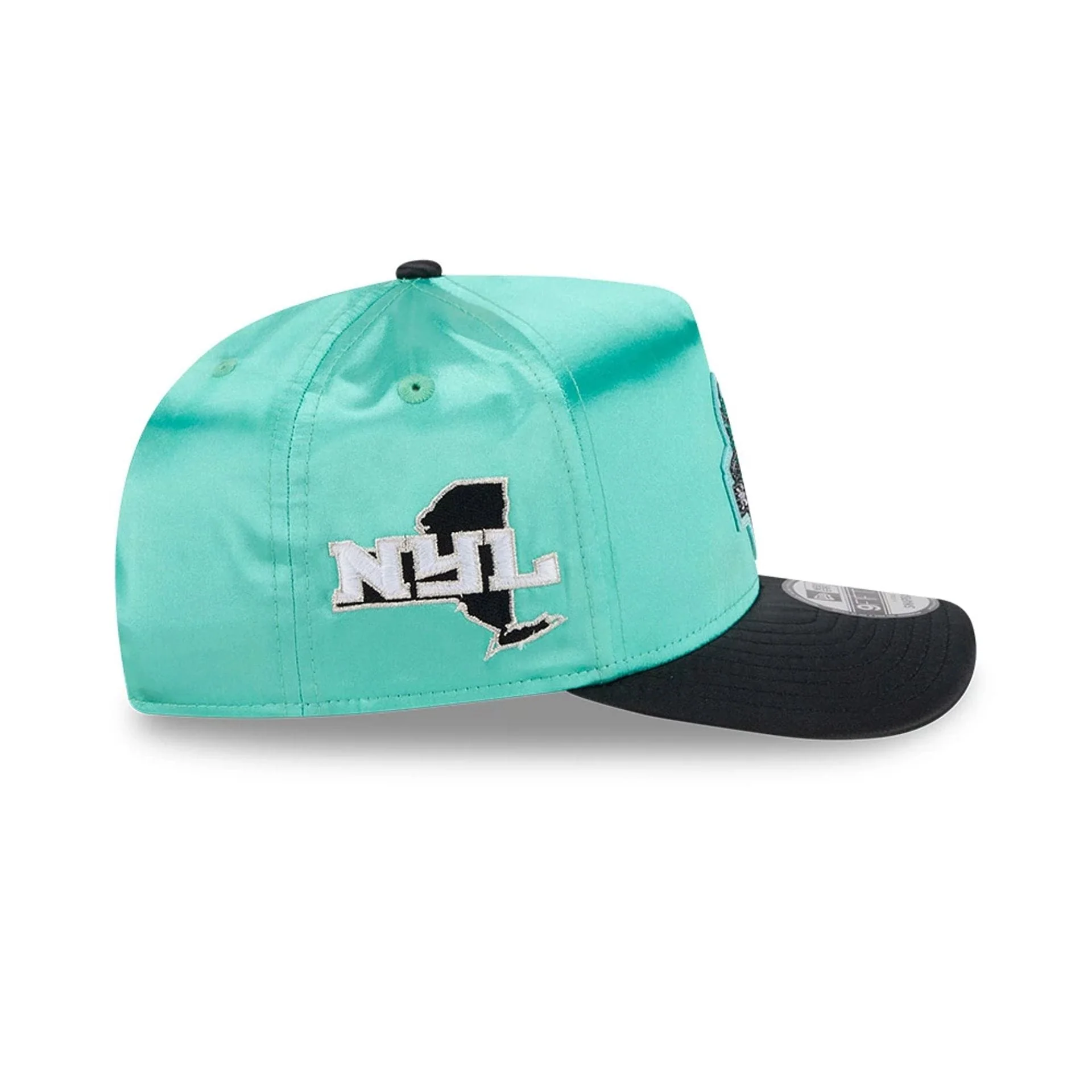 Liberty WNBA Draft 2026 Pastel Green 9FIFTY A-Frame Snapback Adjustable Cap - Image 5