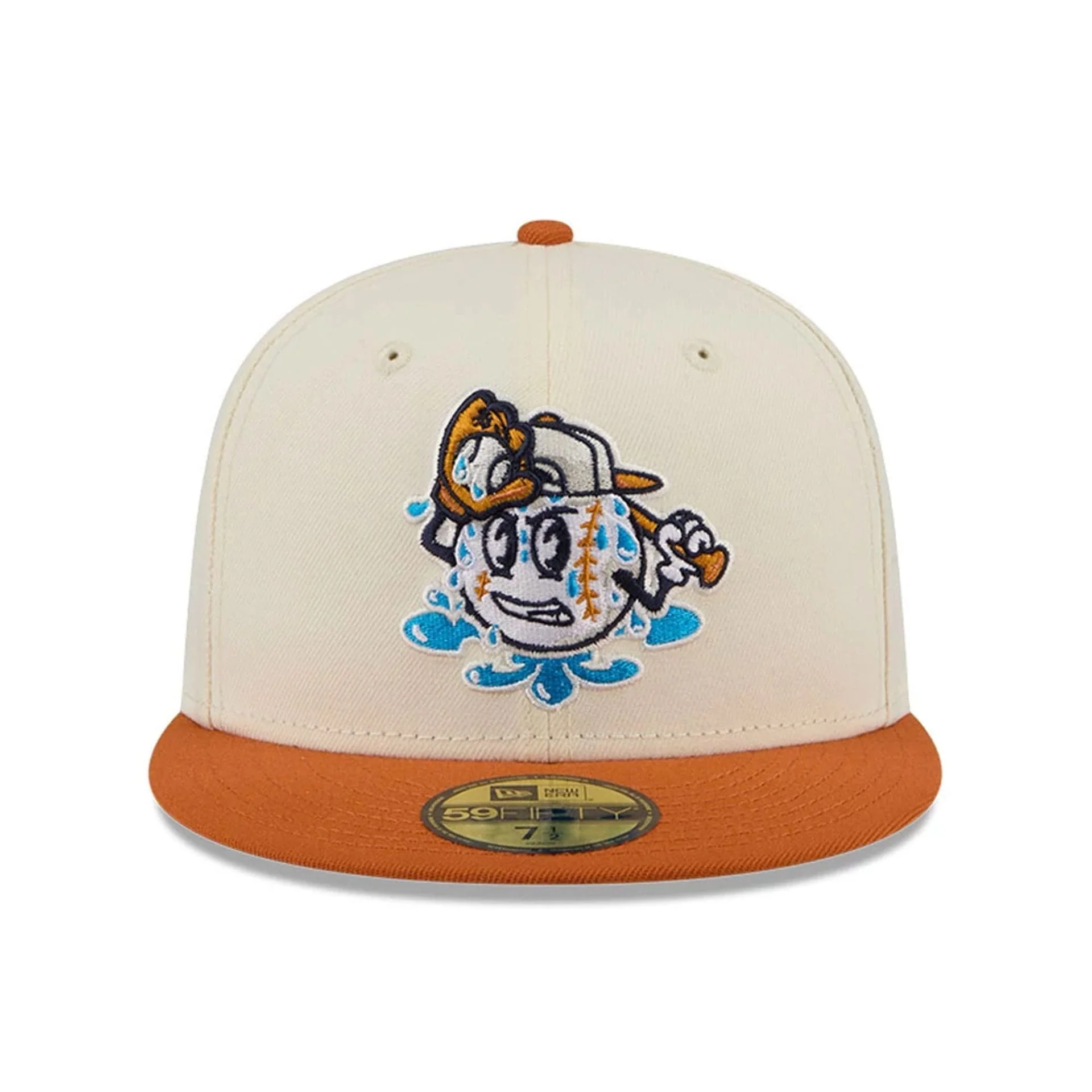 Louisville Bats MiLB Theme Night Cream 59FIFTY Fitted Cap - Image 3