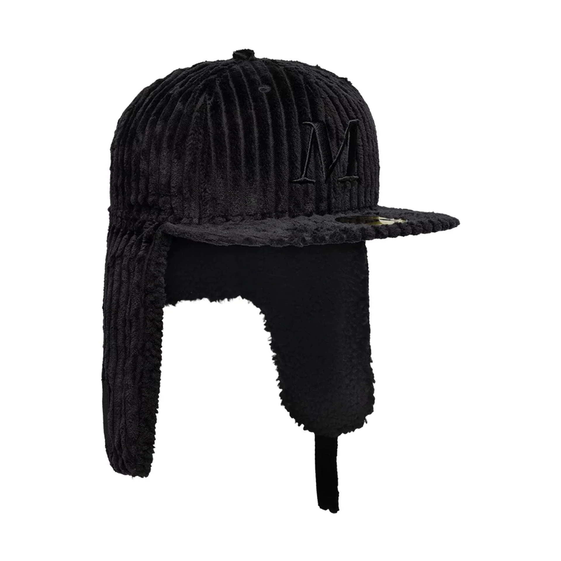Mains X New Era Cord Black Dogear 59FIFTY Fitted Cap - Image 10