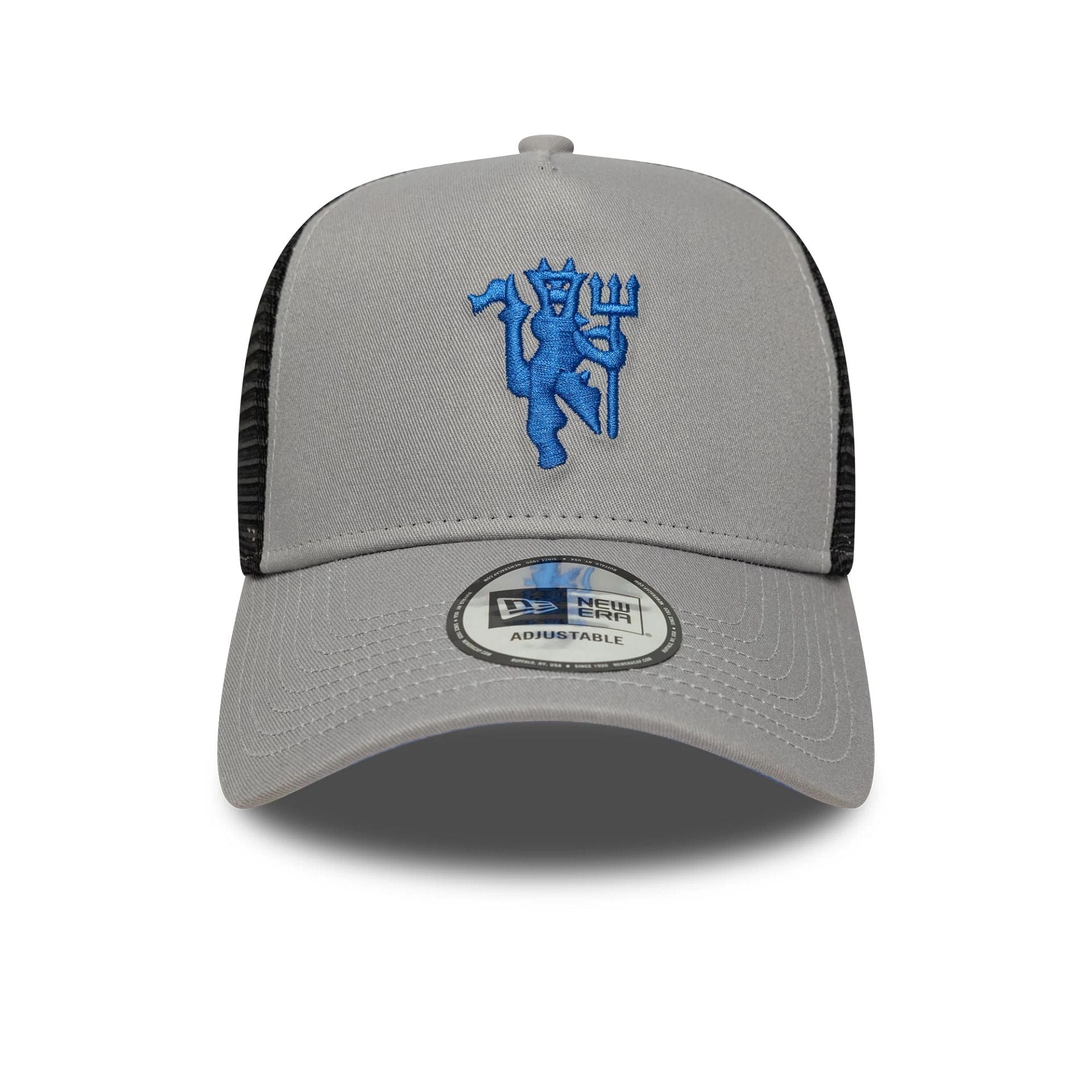 Manchester United FC Grey 9FORTY A-Frame Trucker Cap - Image 2