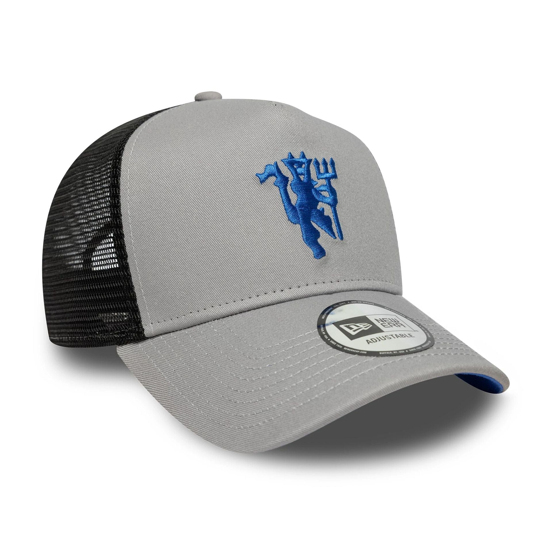 Manchester United FC Grey 9FORTY A-Frame Trucker Cap - Image 3