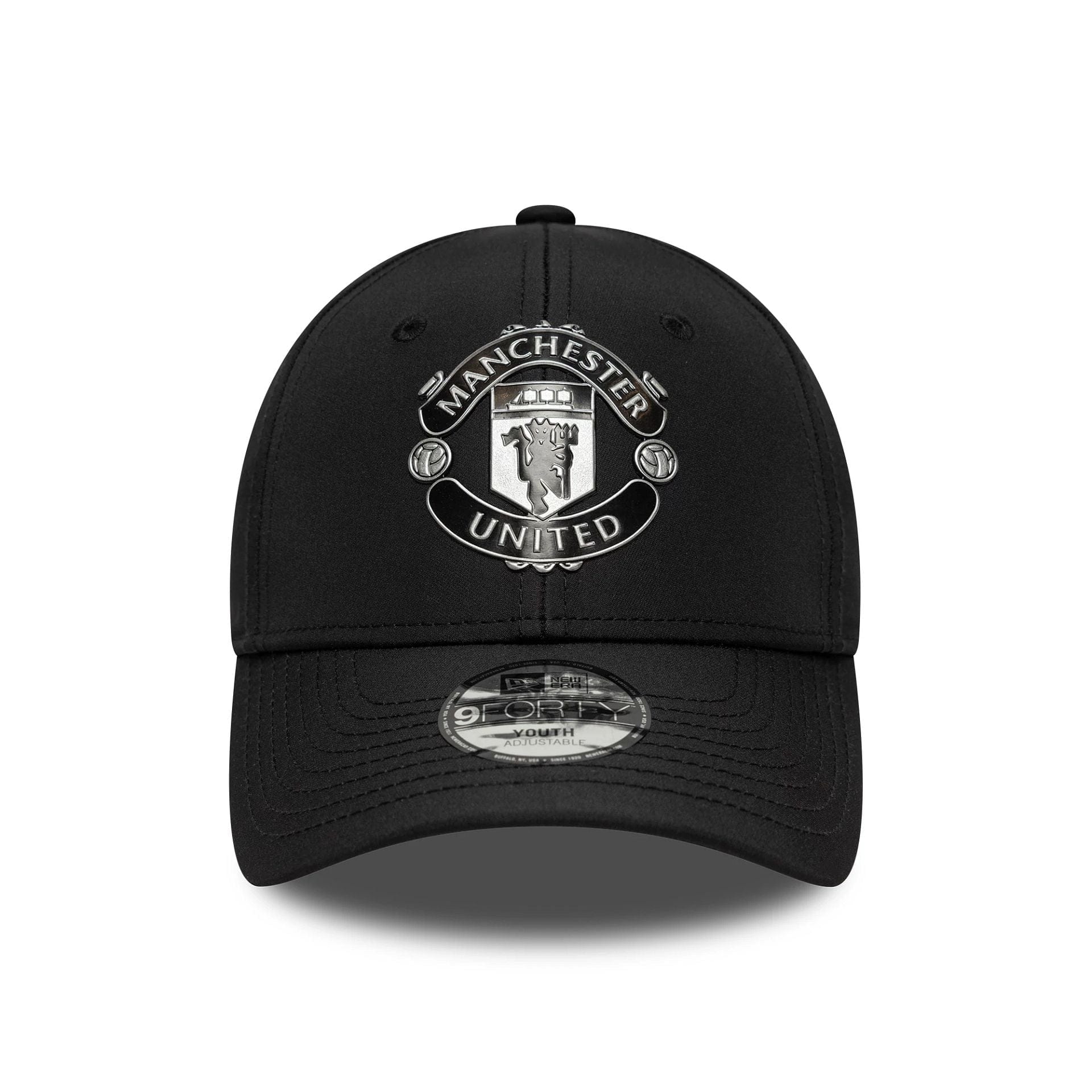 Manchester United FC Youth Reflective Black 9FORTY Cap - Image 2
