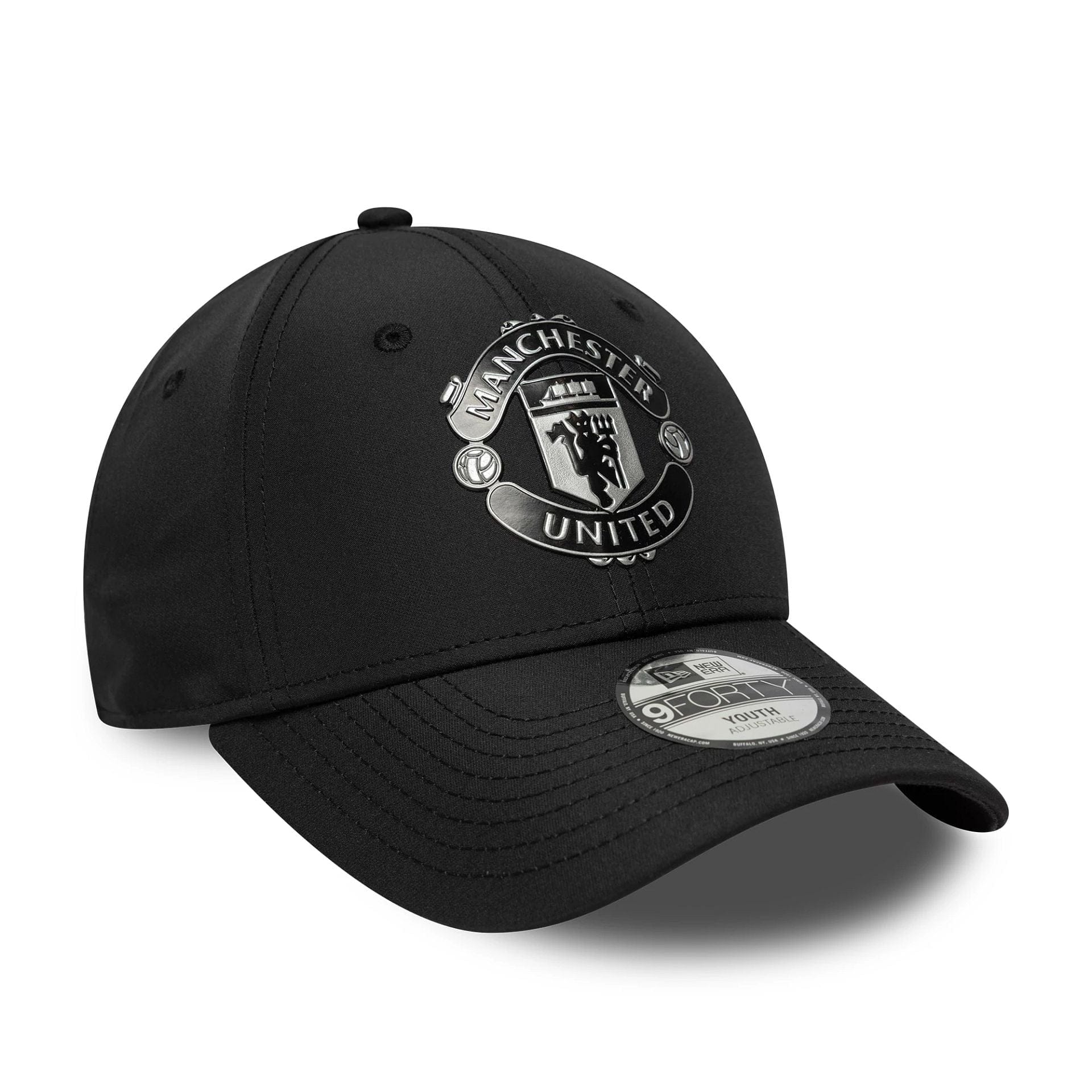 Manchester United FC Youth Reflective Black 9FORTY Cap - Image 3