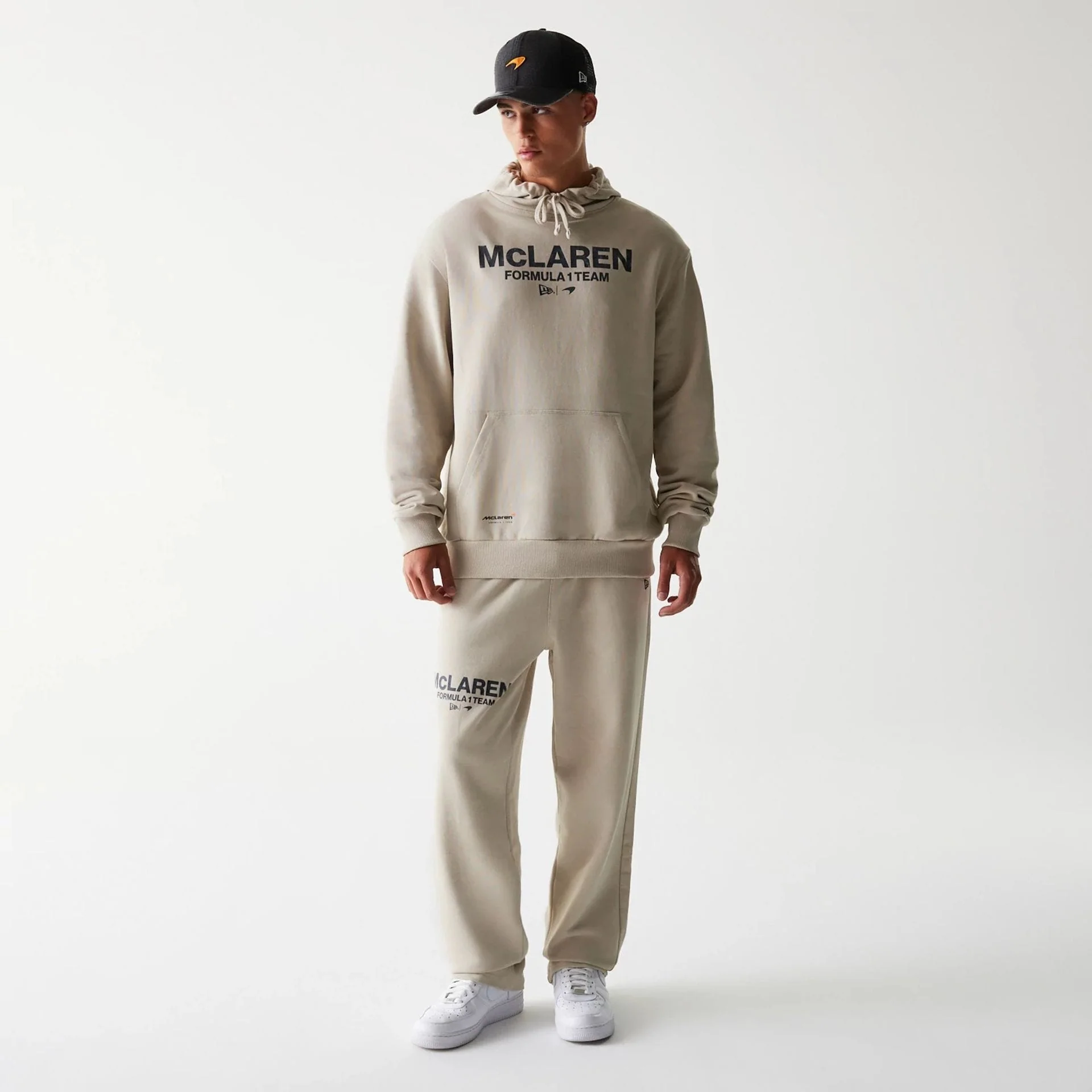 McLaren Racing Light Beige Straight Leg Joggers - Image 8