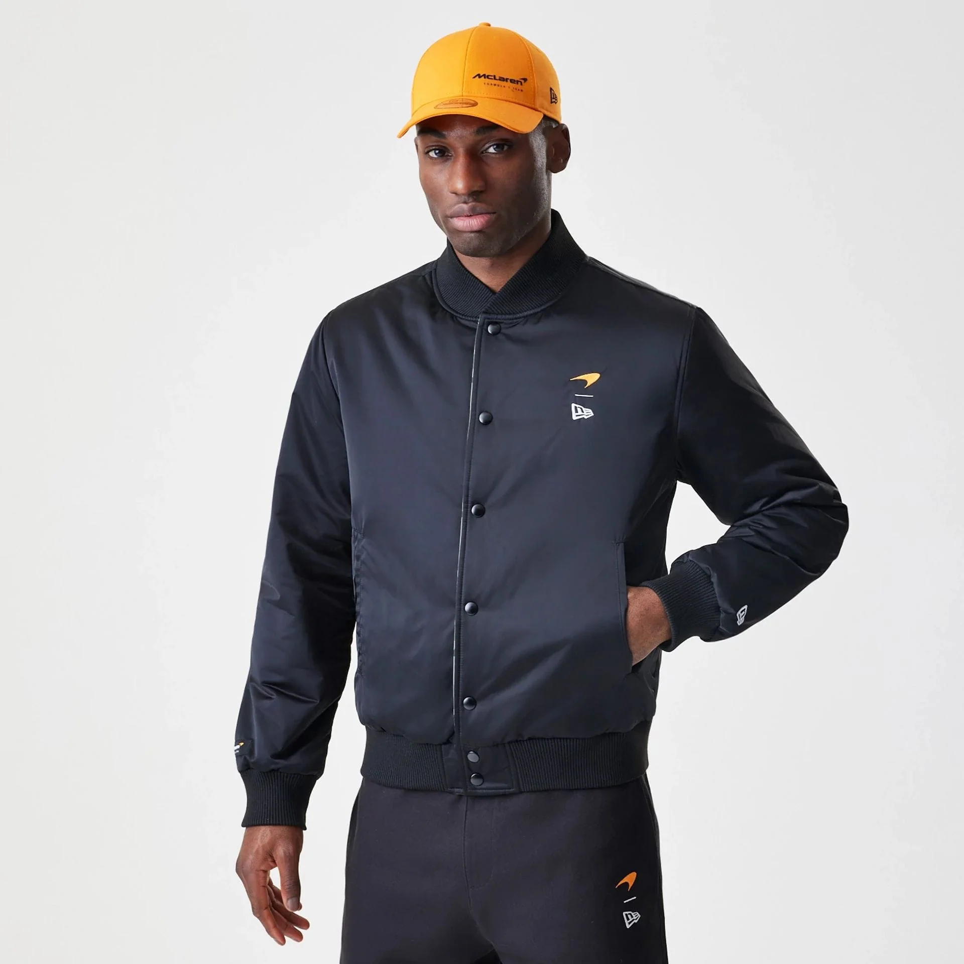 McLaren Racing McLaren Black Reversible Bomber Jacket - Image 7
