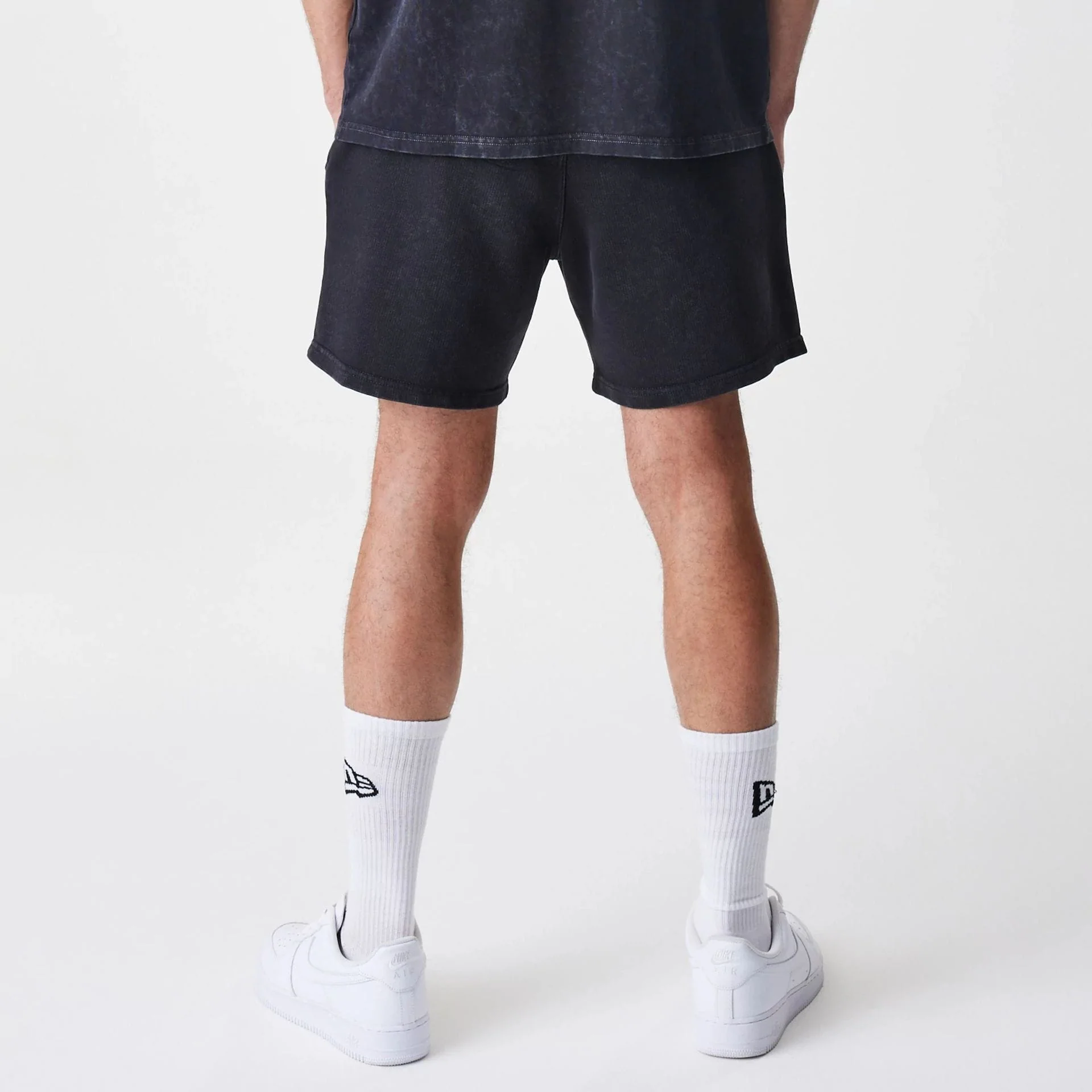McLaren Racing Washed Black Shorts - Image 2