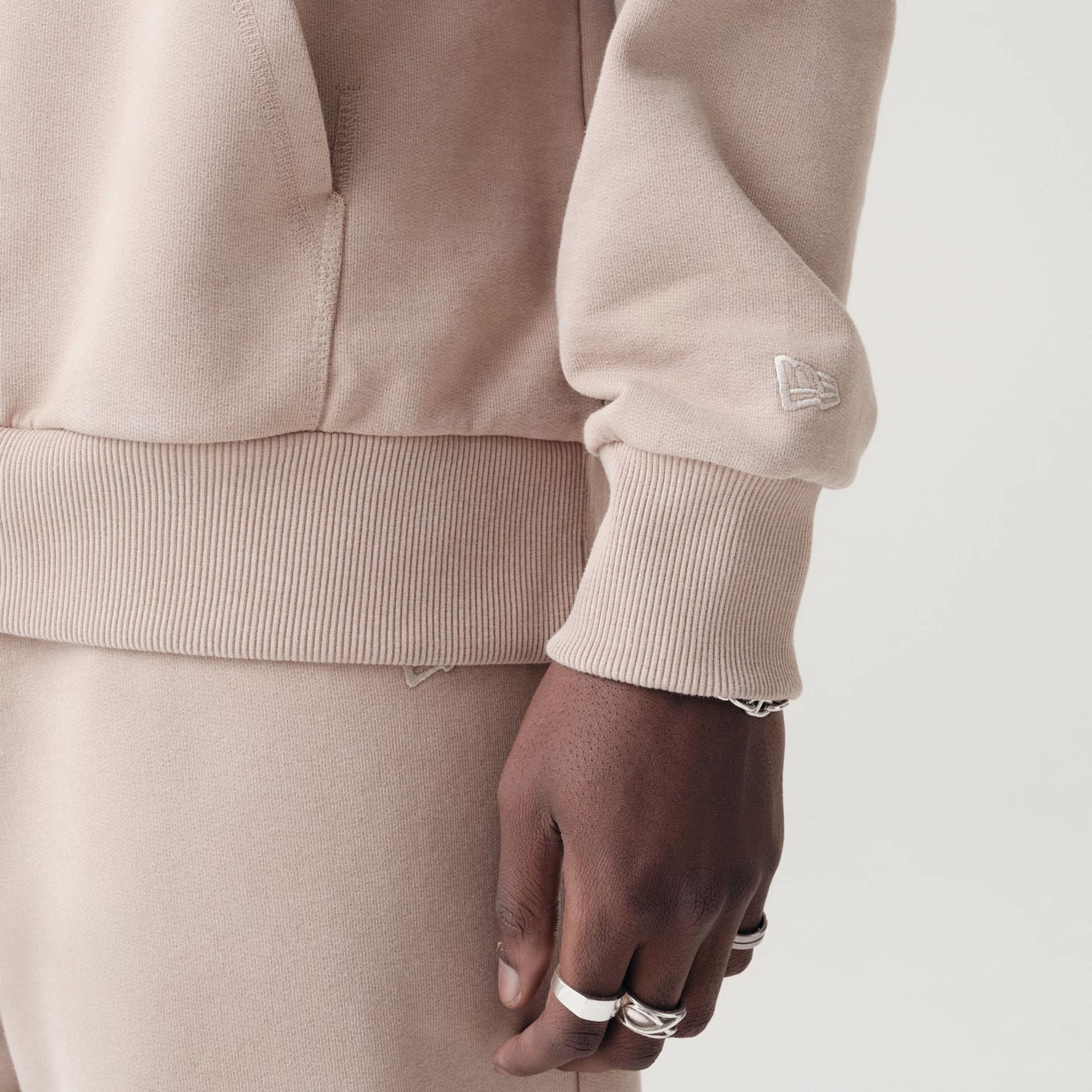 McLaren Racing Washed Pack Beige Oversized Hoodie - Image 5