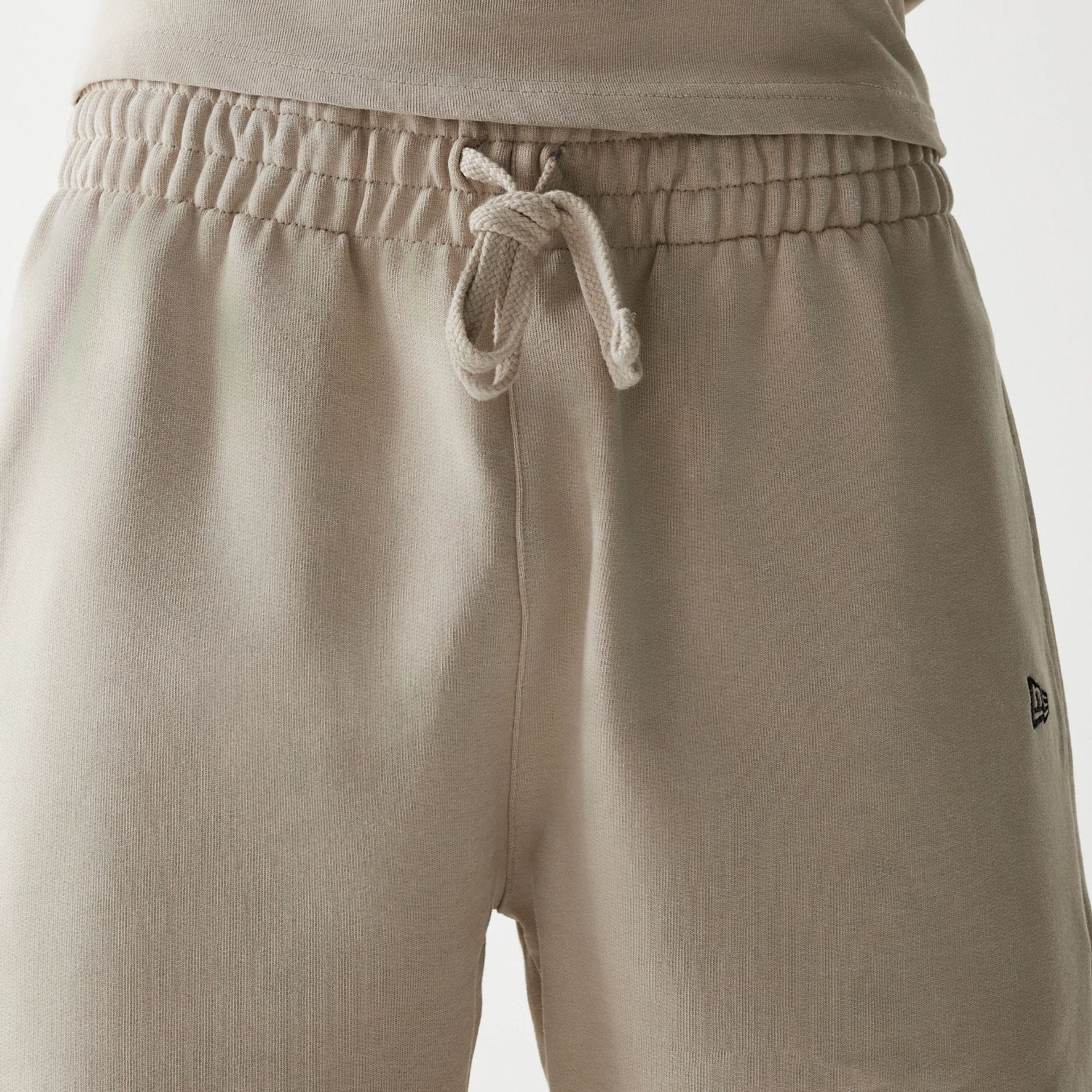 McLaren Racing Wordmark Light Beige Oversized Shorts - Image 5
