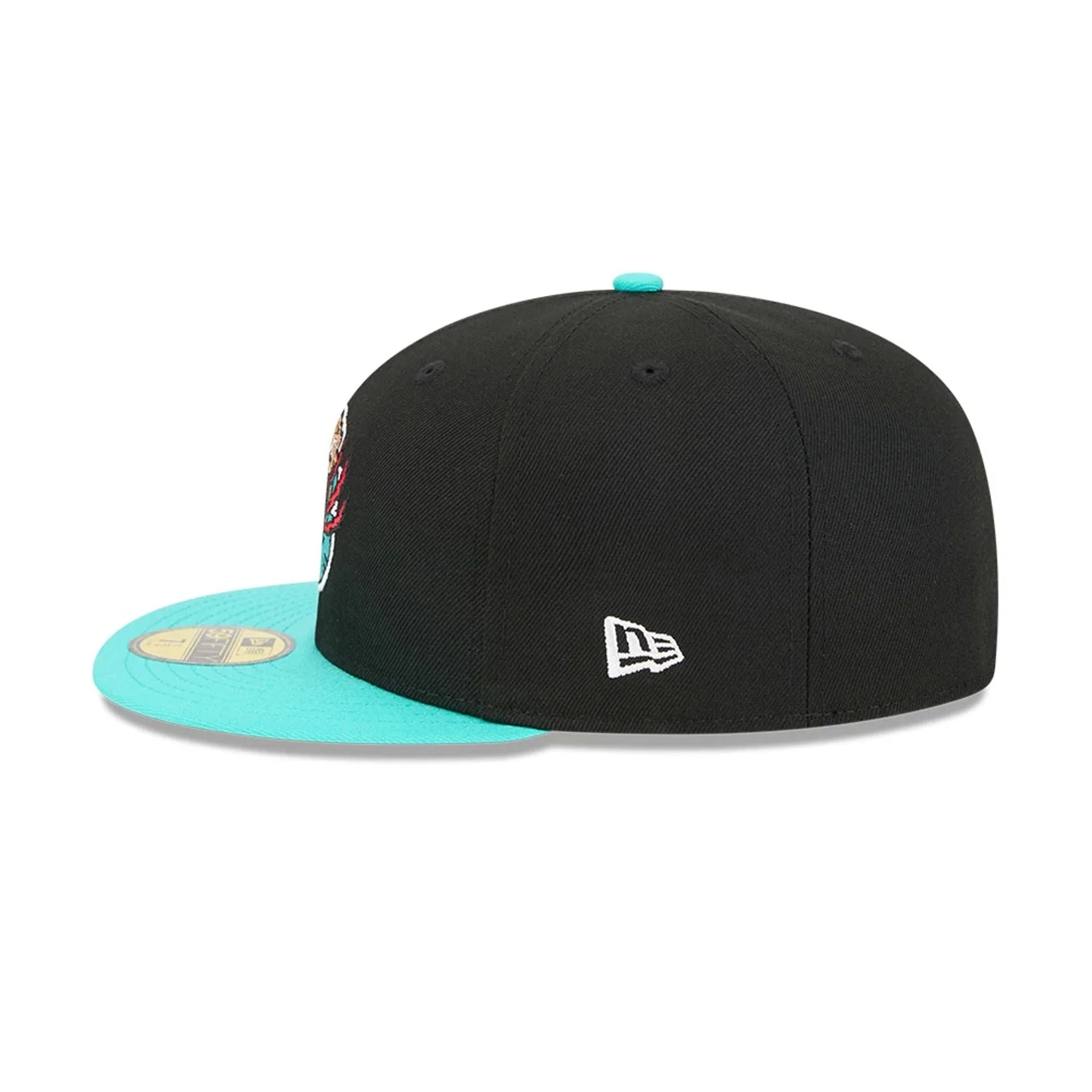 Memphis Grizzlies NBA Classic Black 59FIFTY Fitted Cap - Image 6