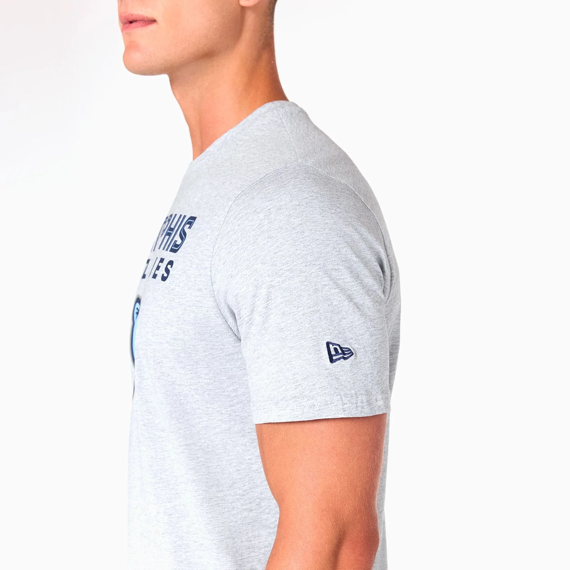 Memphis Grizzlies NBA Grey T-Shirt - Image 4