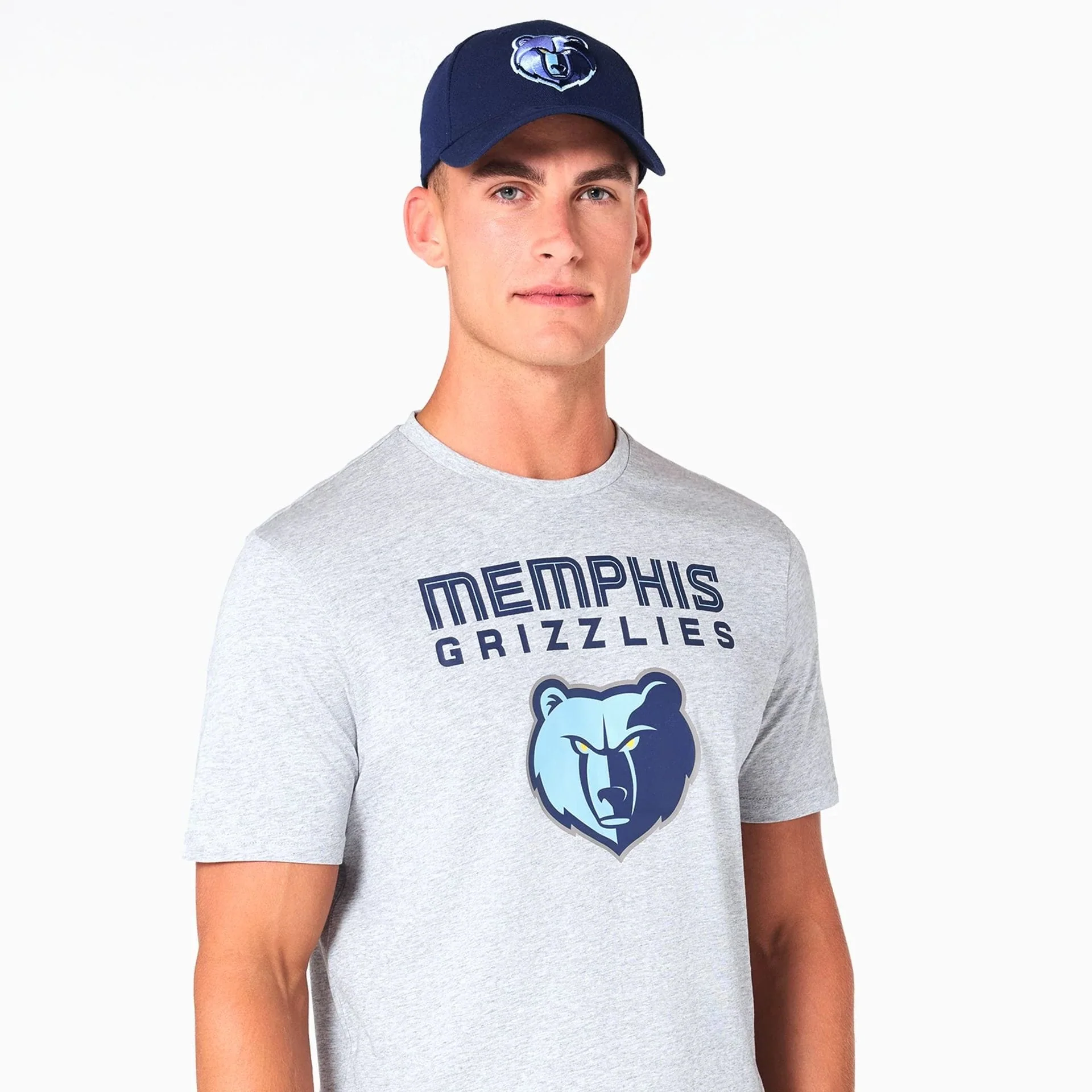 Memphis Grizzlies NBA Grey T-Shirt - Image 5