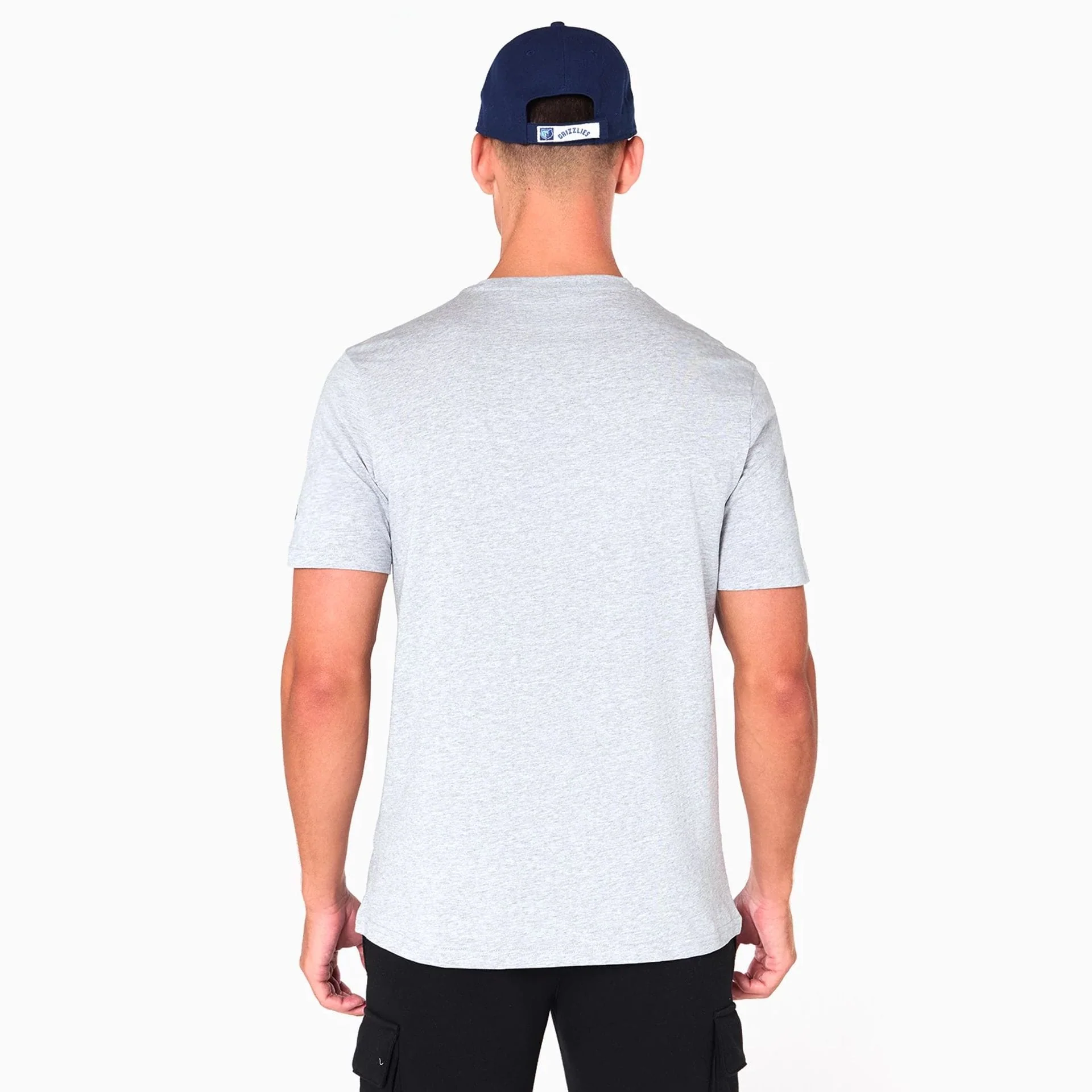 Memphis Grizzlies NBA Grey T-Shirt - Image 7