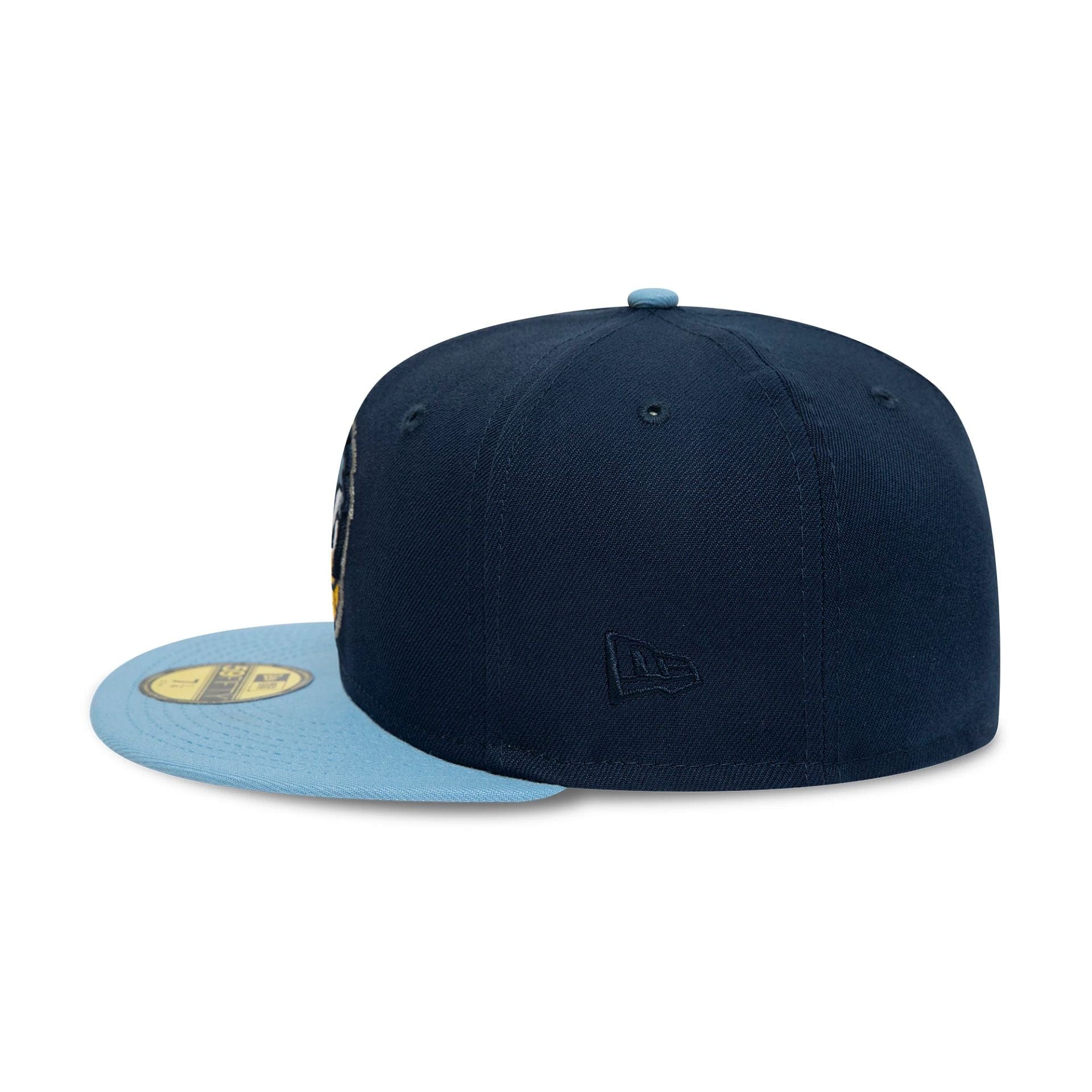 Memphis Grizzlies NBA Side Patch Dark Blue 59FIFTY Fitted Cap - Image 7
