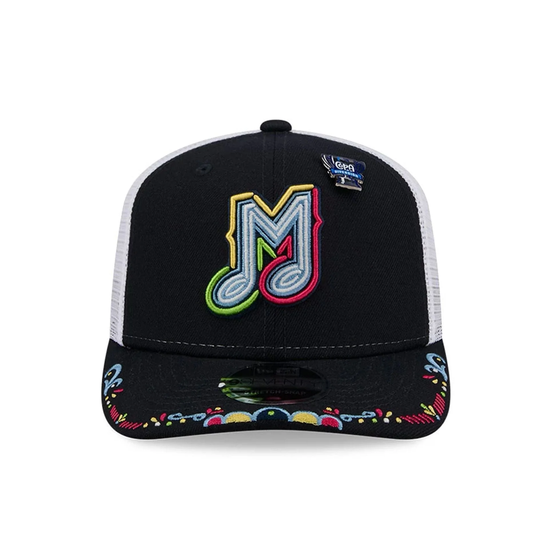 Memphis Redbirds MiLB La Copa 2026 Navy 9SEVENTY Stretch Snap Adjustable Cap - Image 3
