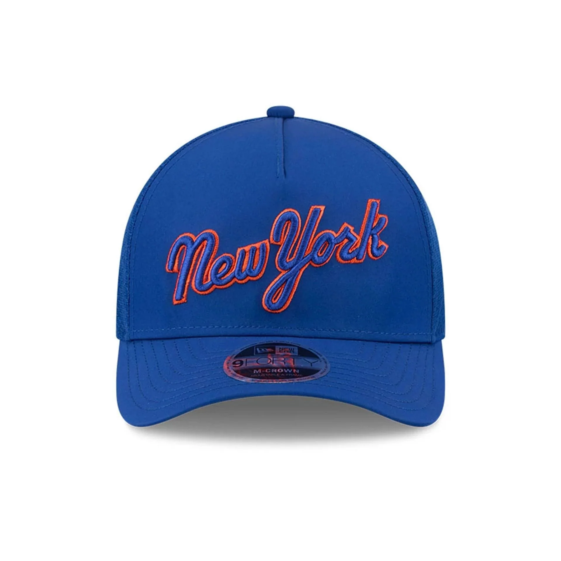 Mets MLB Batting Practice 2026 Blue 9FORTY M-Crown A-Frame Adjustable Cap - Image 2