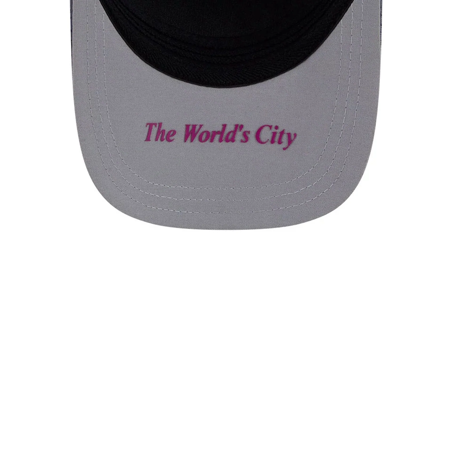 Mets MLB City Connect Black 39THIRTY M-Crown A-Frame Stretch Fit Cap - Image 2