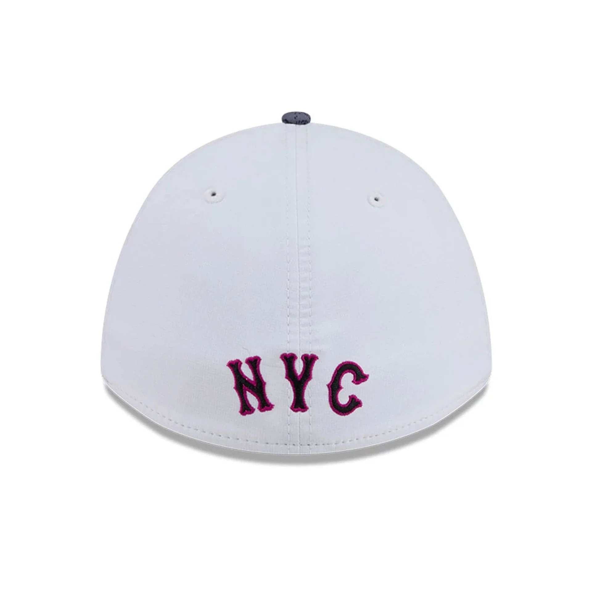 Mets MLB City Connect Black 39THIRTY M-Crown A-Frame Stretch Fit Cap - Image 7