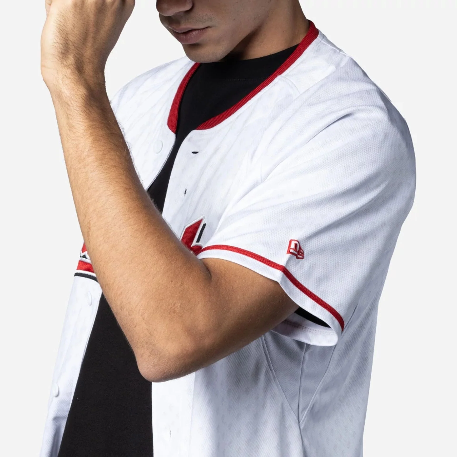 Mexico Diablos Mexico LMB On Field White On-Field Jersey - Image 4
