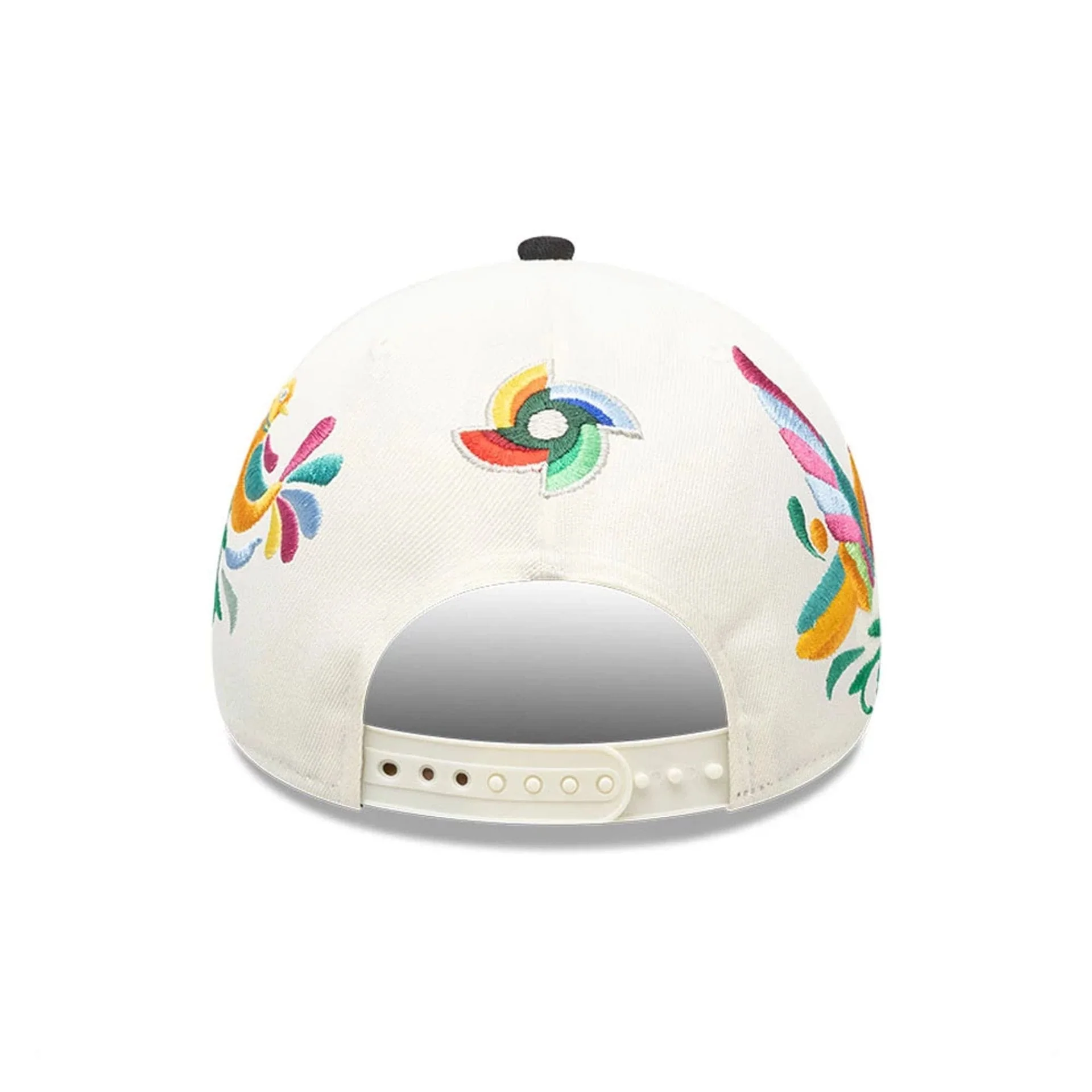 Mexico WBC Latin Embroidery White 9FORTY M-Crown A-Frame Adjustable Cap - Image 7