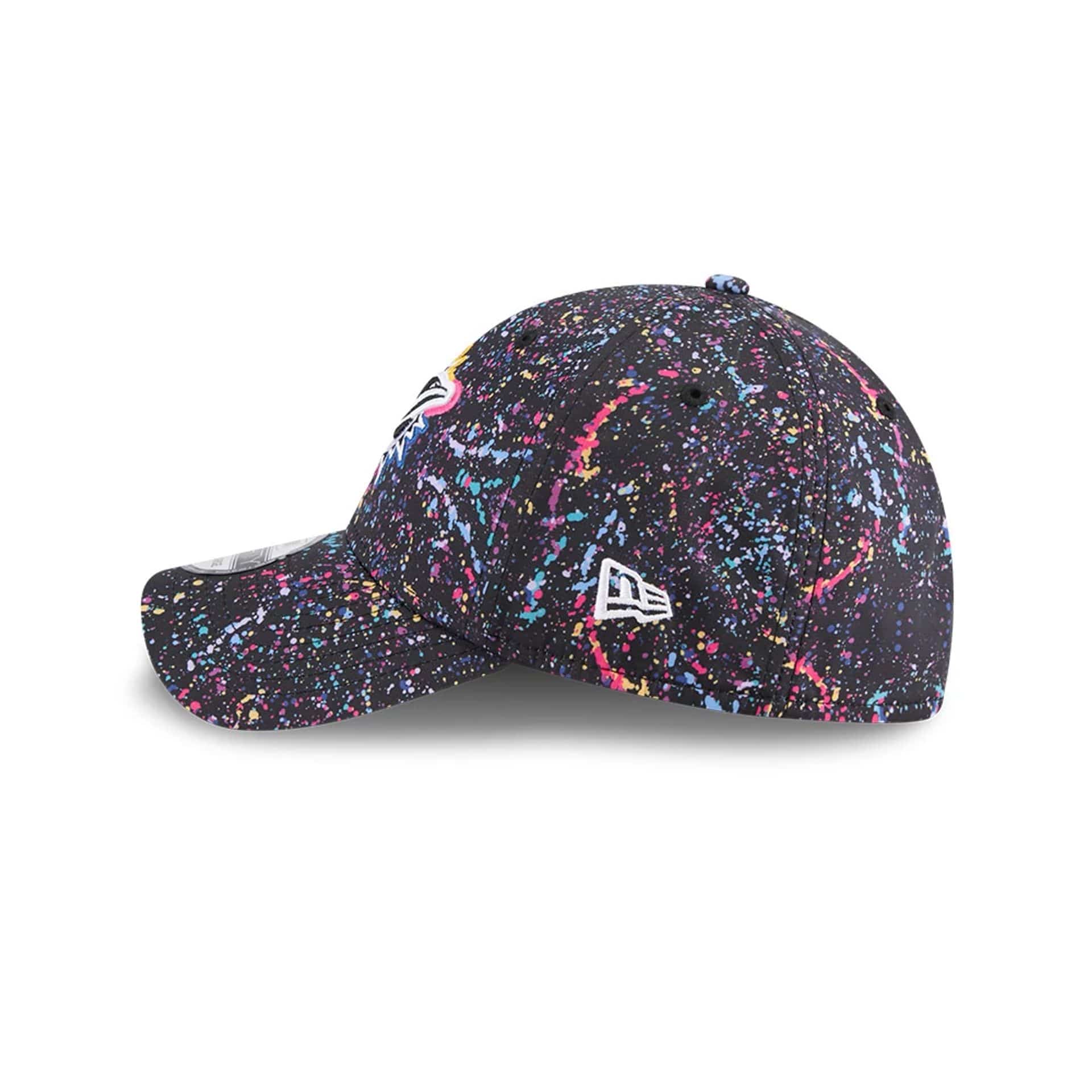 Miami Dolphins NFL Crucial Catch 2025 Black 39THIRTY Stretch Fit Cap - Image 5