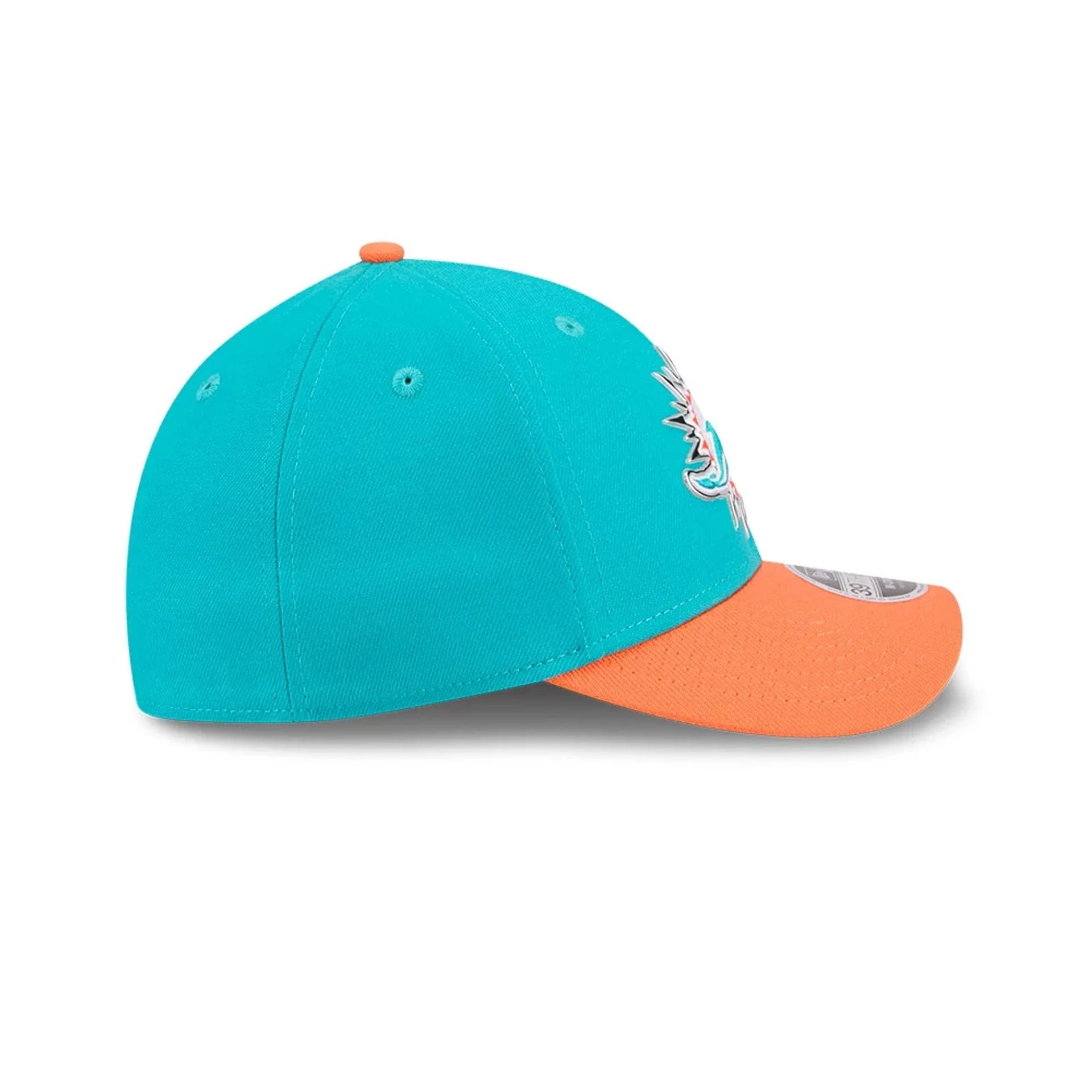 Miami Dolphins NFL Draft 2026 Turquoise 39THIRTY M-Crown Stretch Fit Cap - Image 7