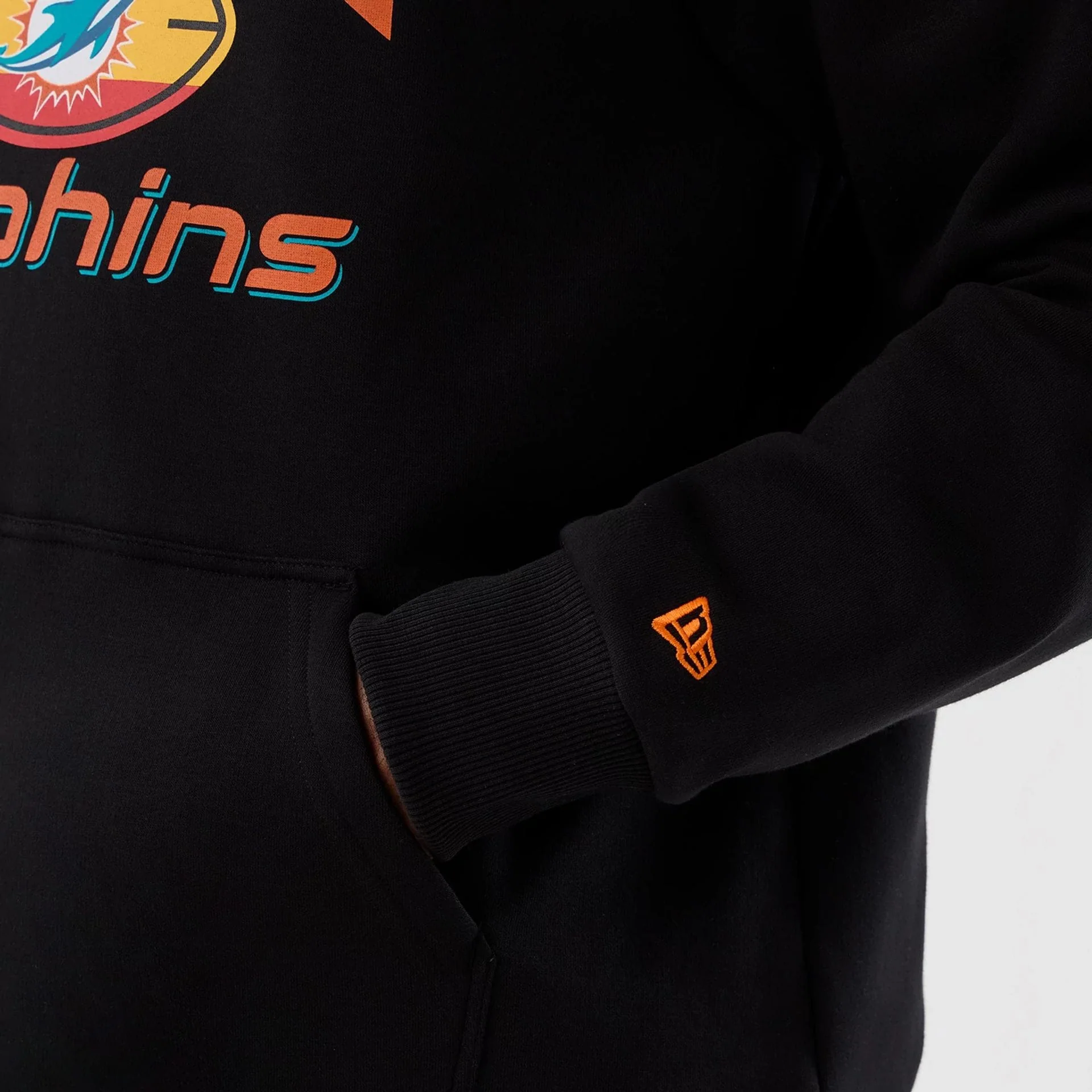 Miami Dolphins NFL International Series Games Black Pullover Hoodie - Image 5