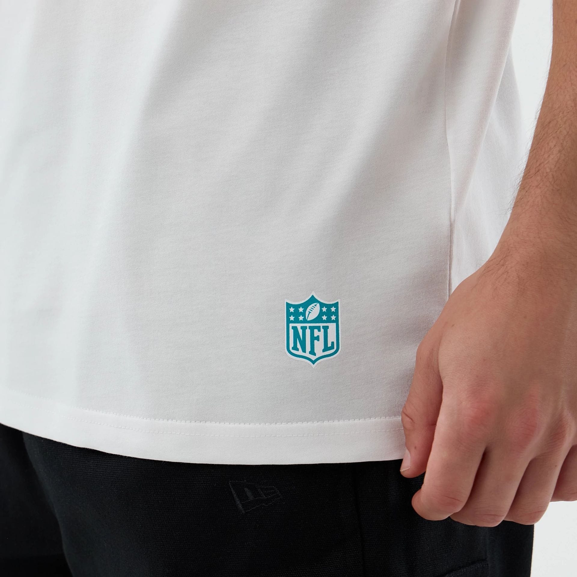 Miami Dolphins NFL International Series Games White Oversized T-Shirt - Image 6