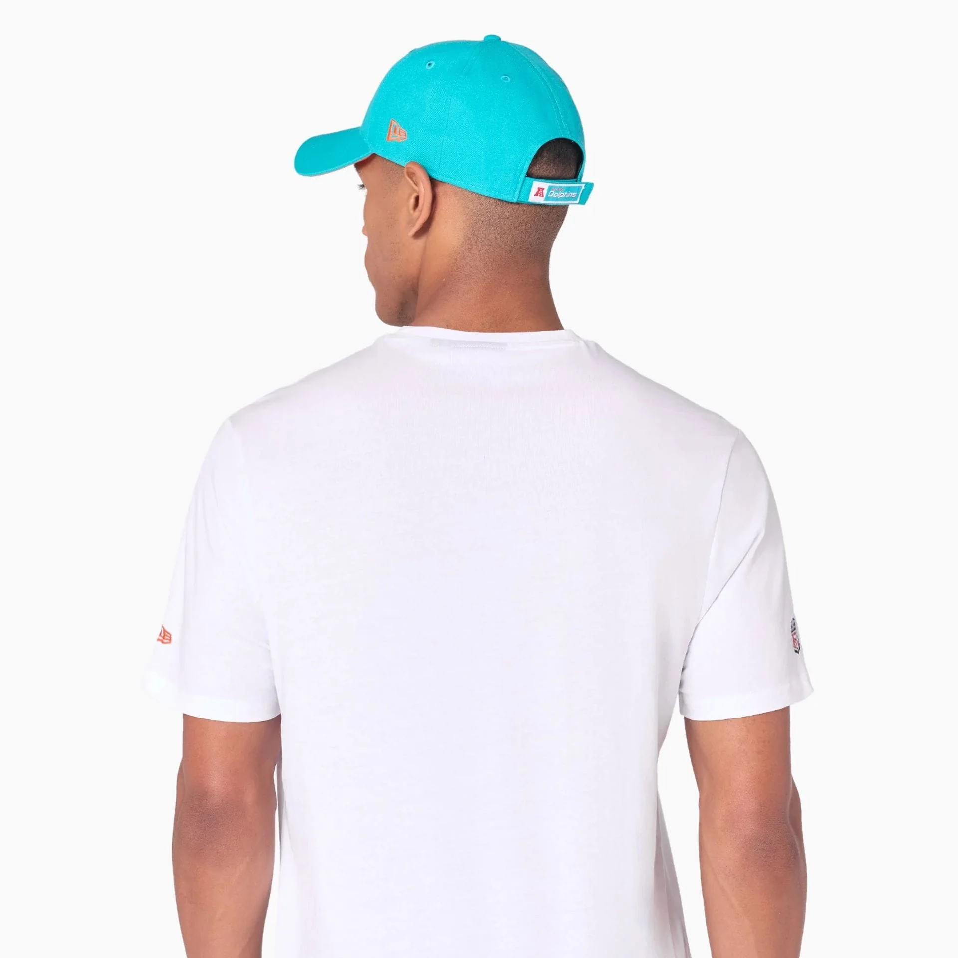 Miami Dolphins NFL White T-Shirt - Image 6